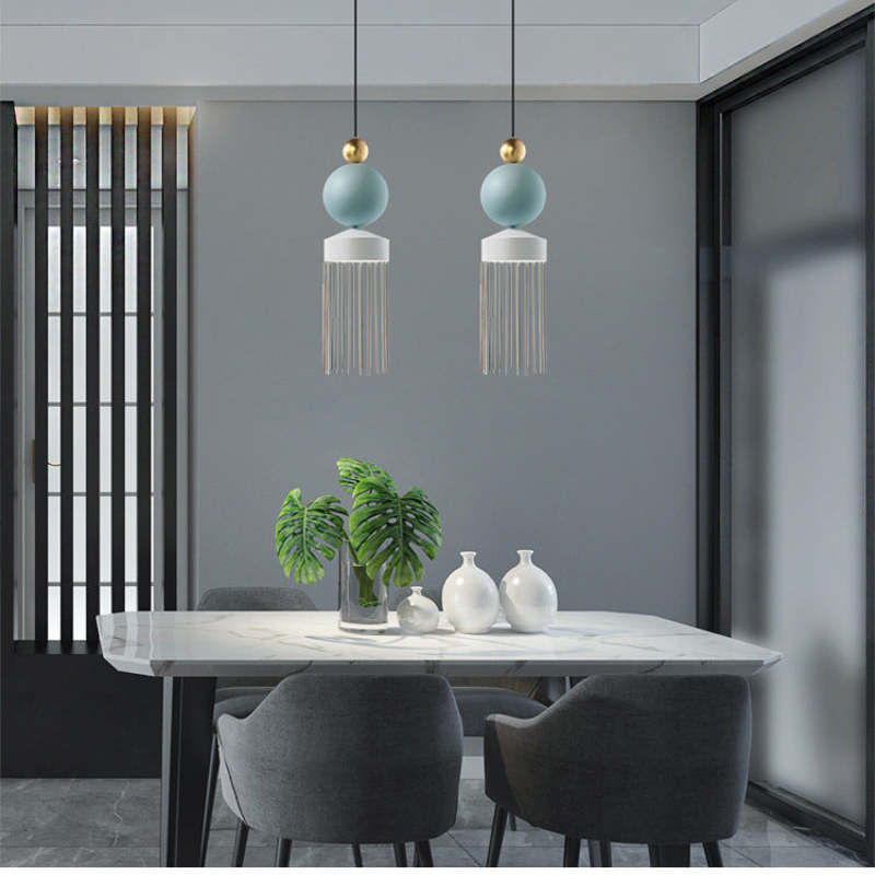 Arisha Modern Tassel Metal Pendant Light - Neutralighting