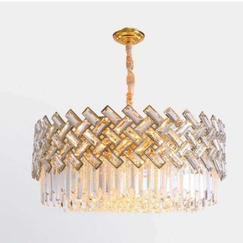 Kristy Luxury Gold Chandelier, Crystal & Metal - Neutralighting