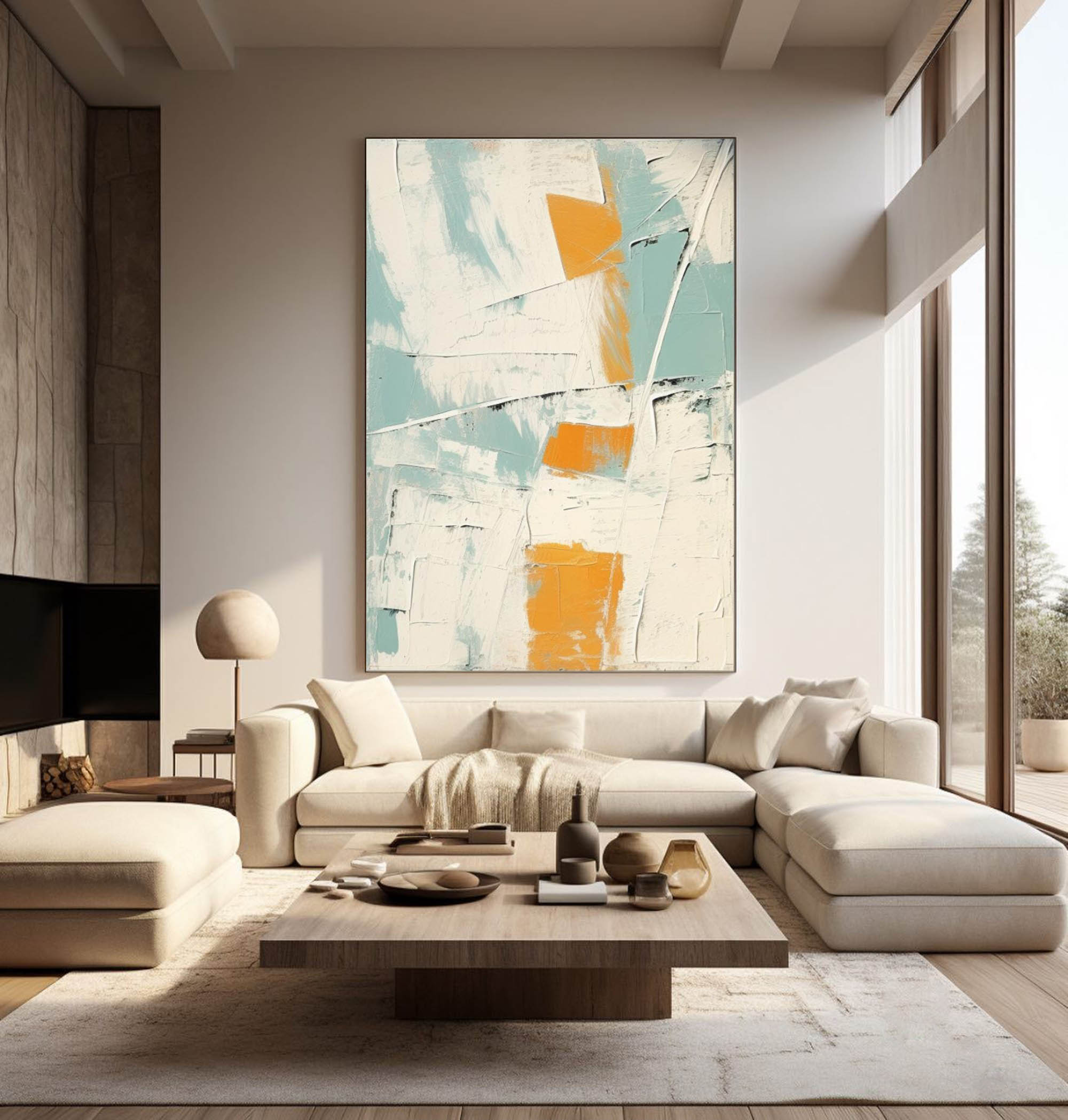 Contemporary Minimalist Art MA076 - Neutralighting