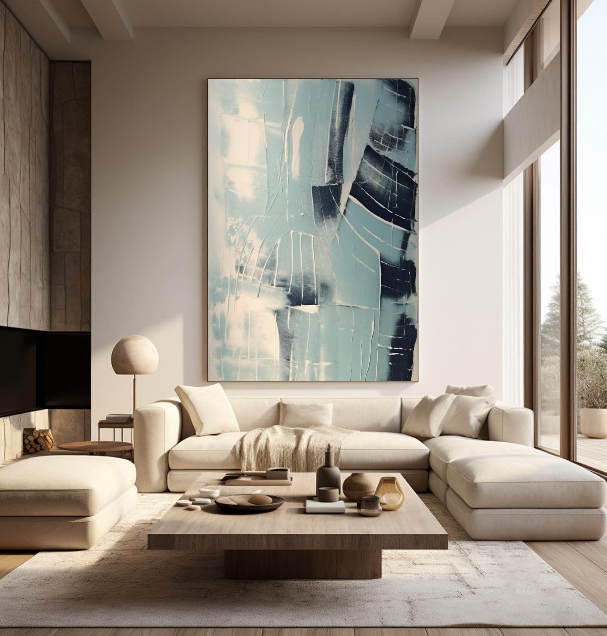 Contemporary Minimalist Art MA082 - Neutralighting