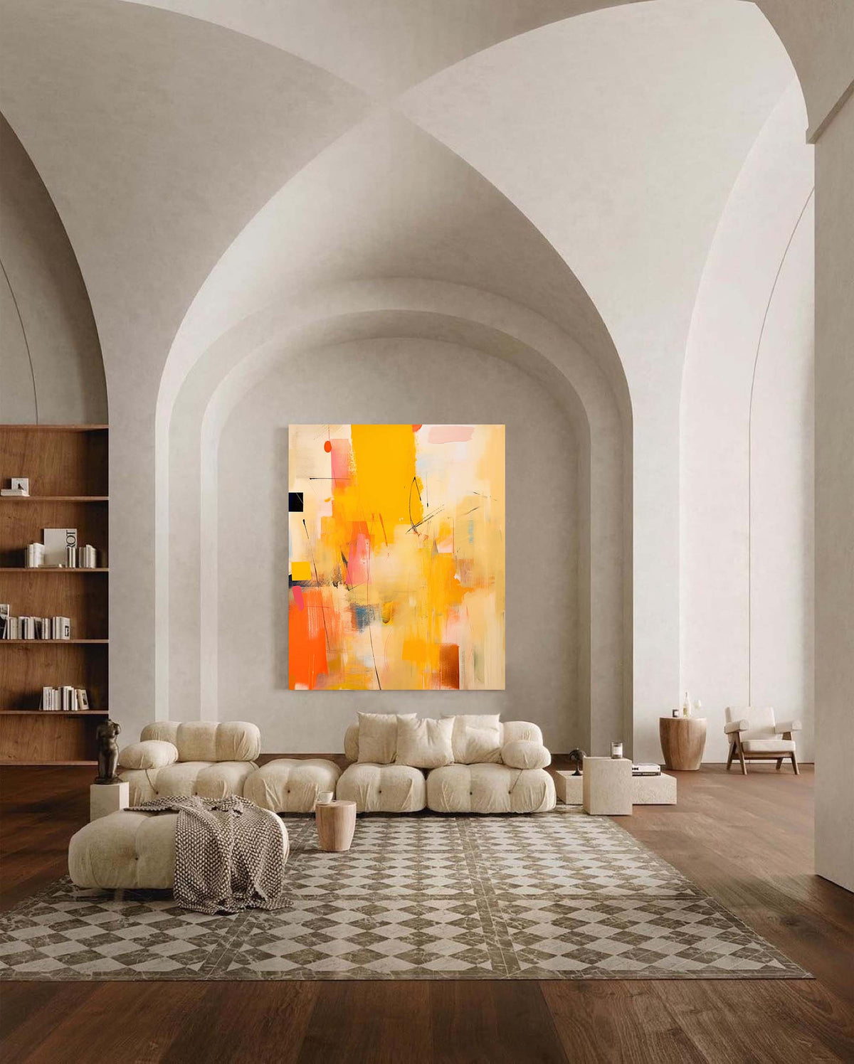 Abstract Canvas Art #AB176