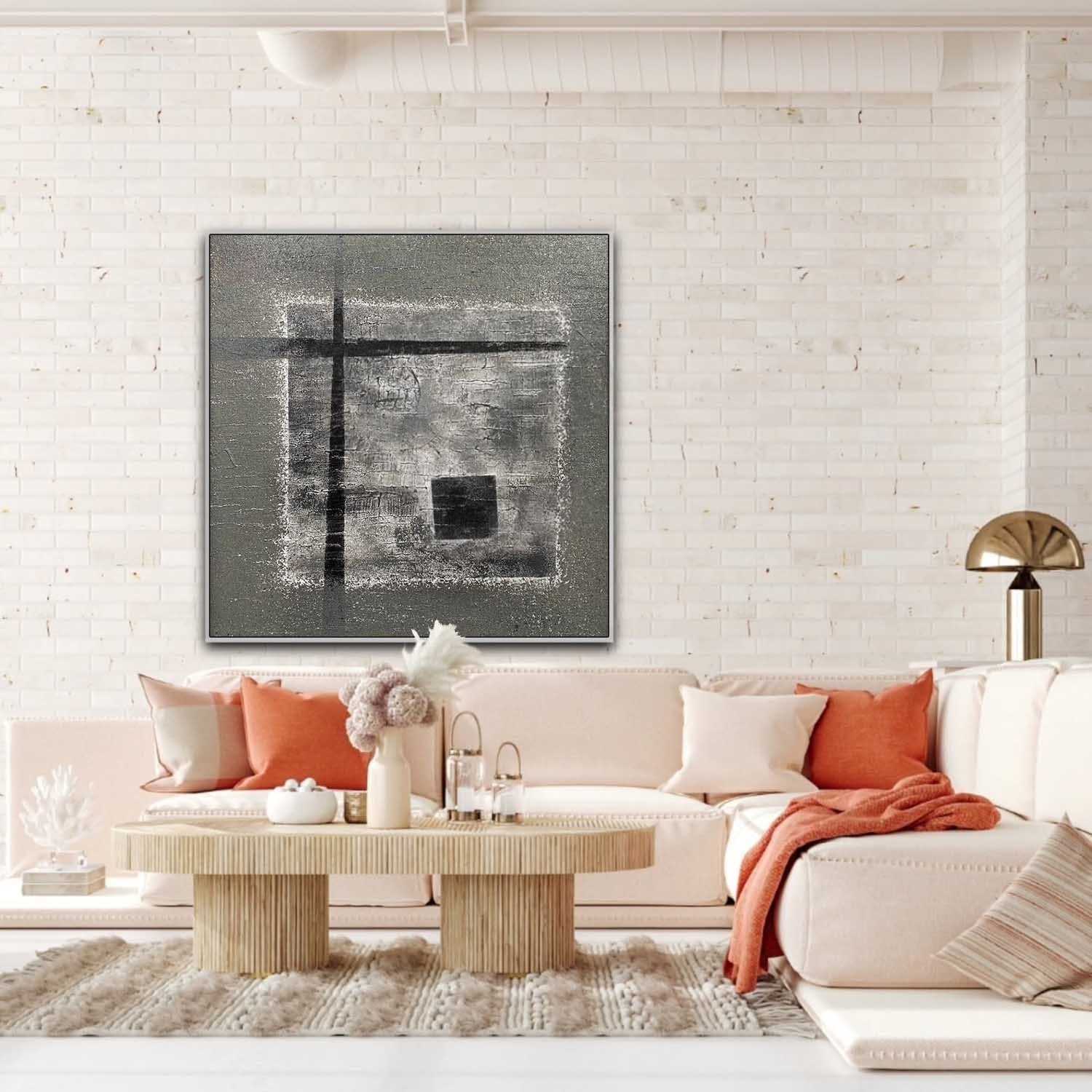 Wall Art Square Minimalist Geometric