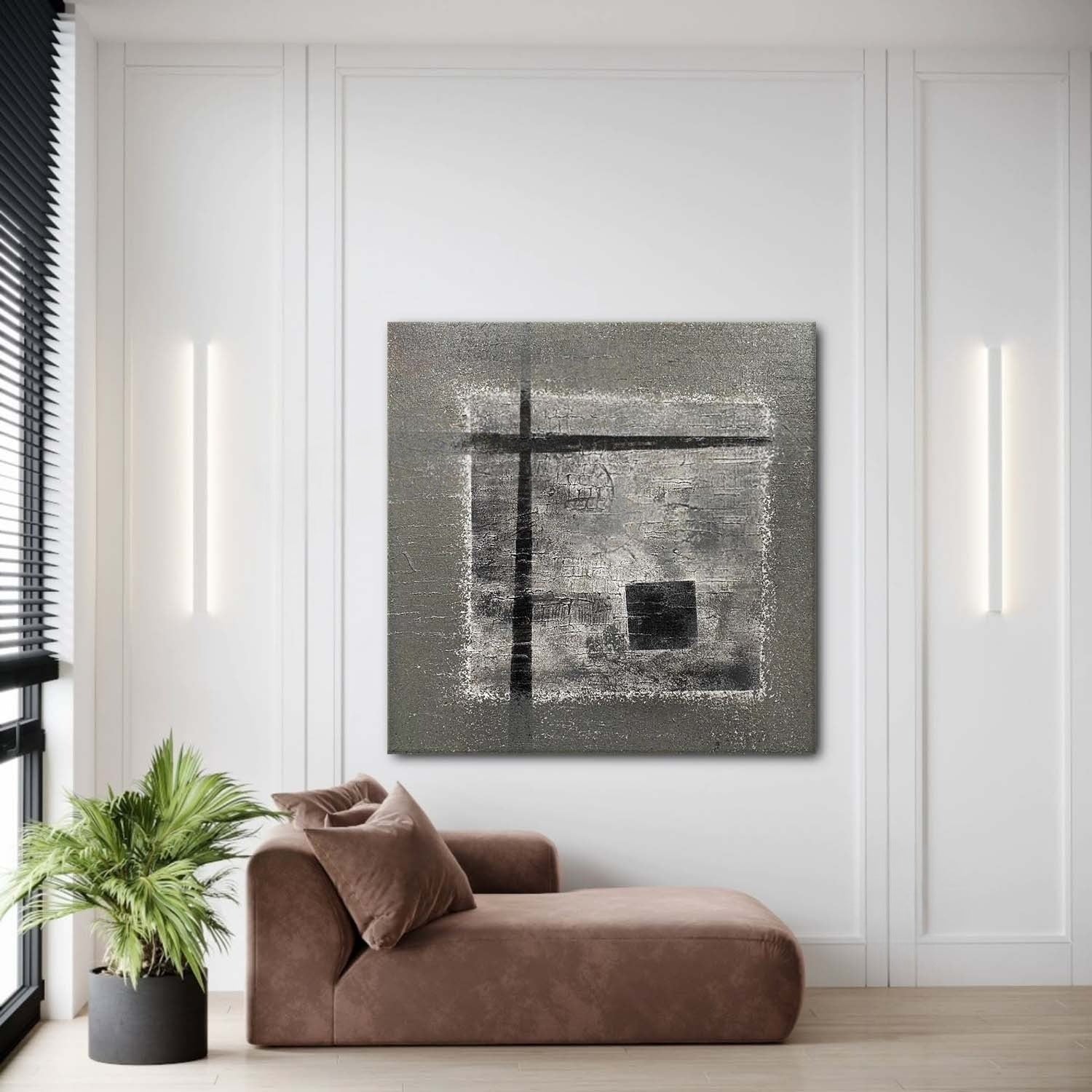 Wall Art Square Minimalist Geometric