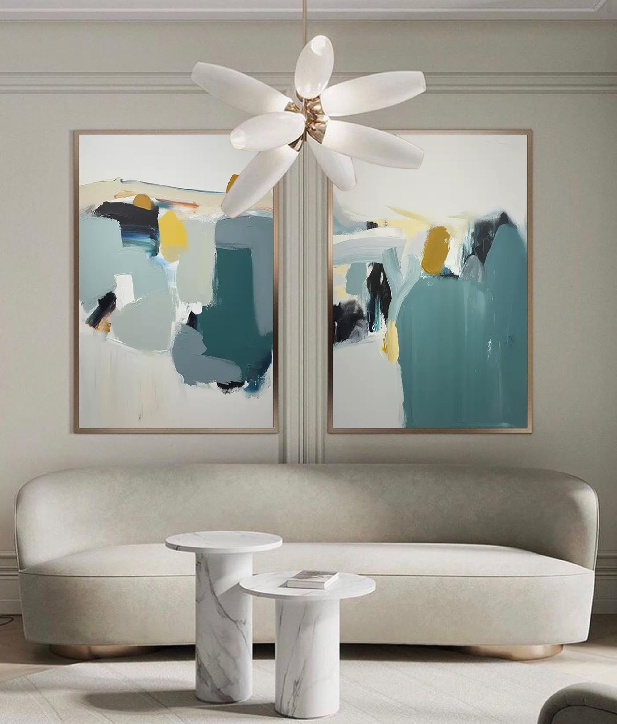 Wall Art Abstract Serene Zen Nature