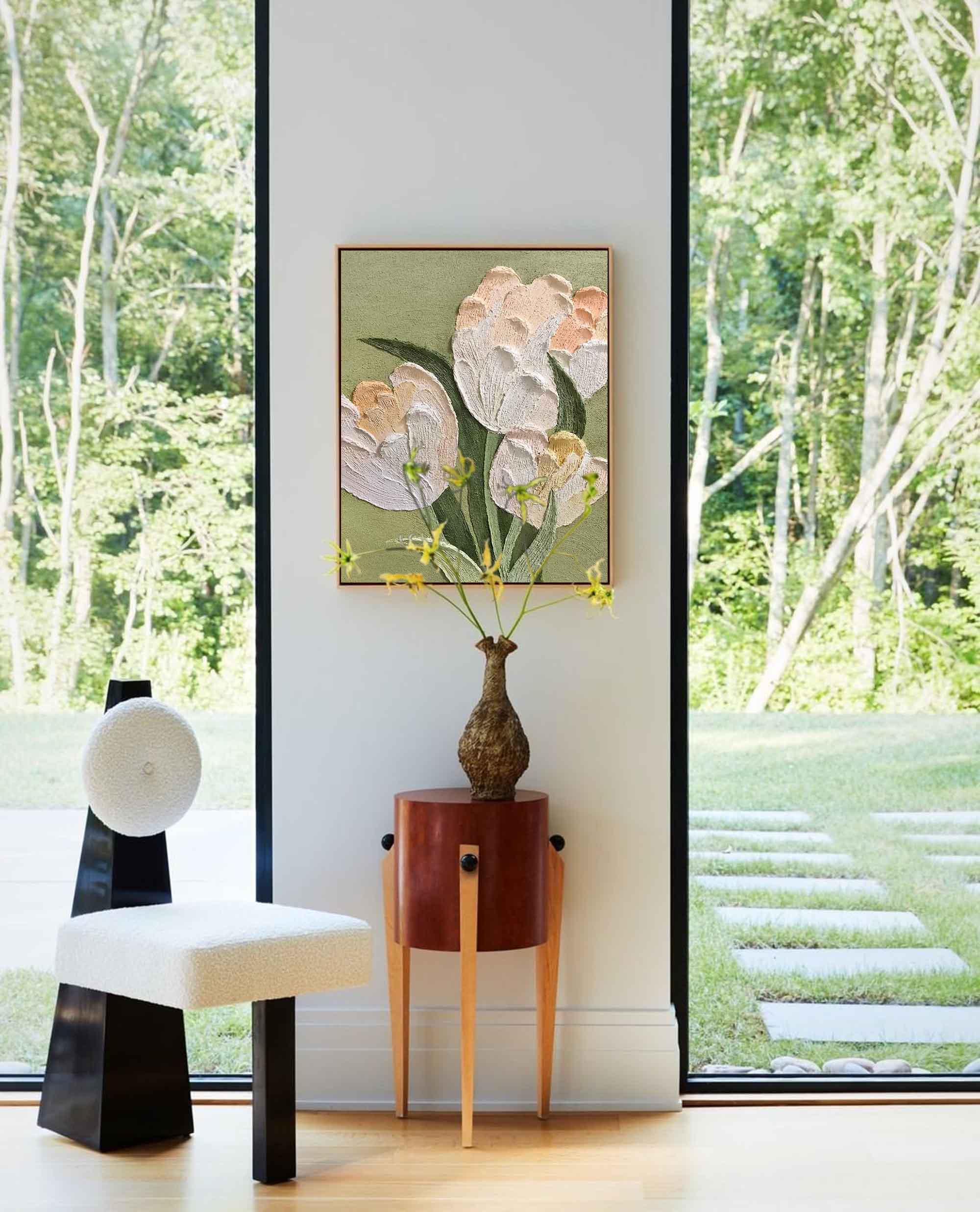 Flower Canvas Art FL011 - Neutralighting