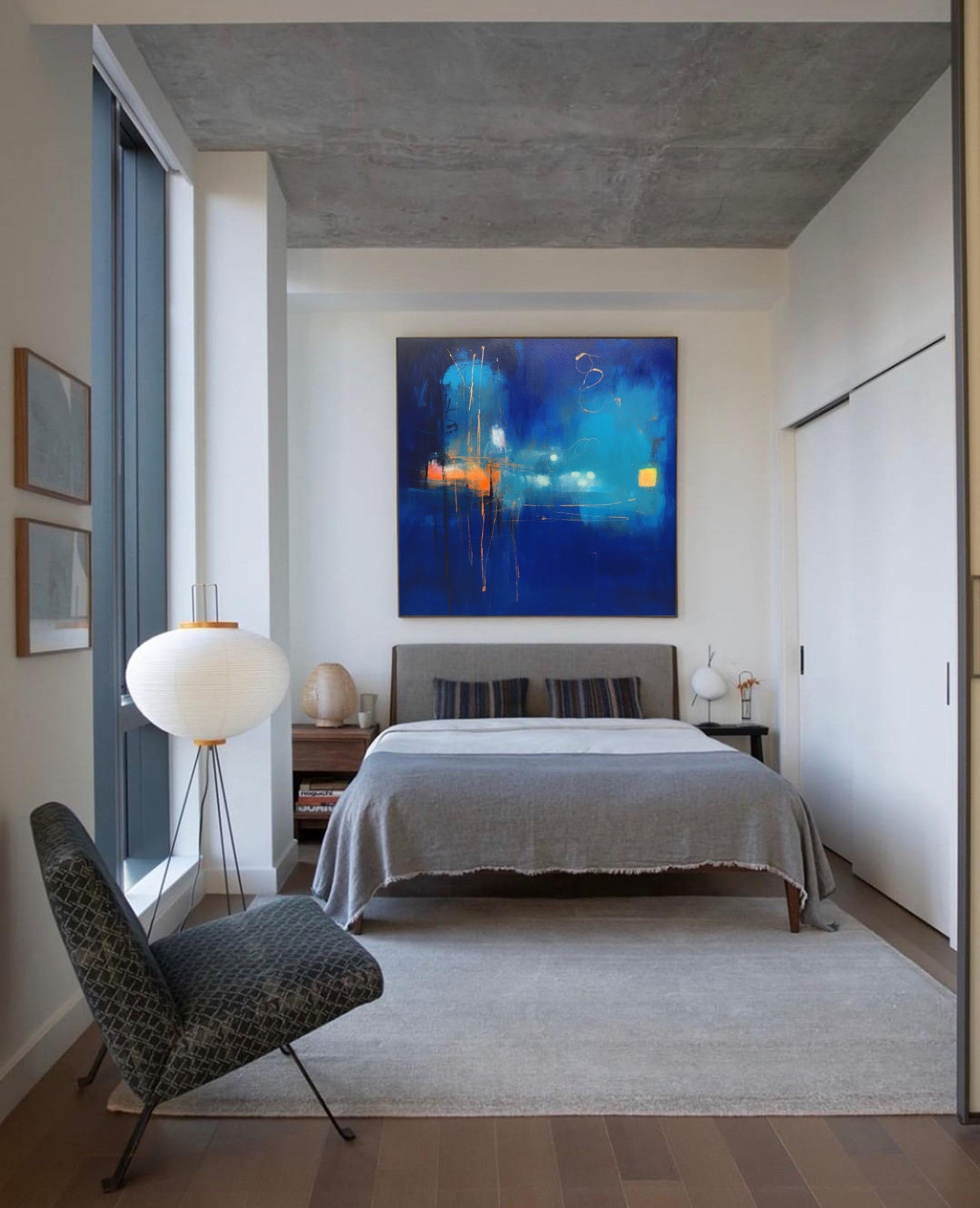 Abstract Canvas Art AB209 - Neutralighting