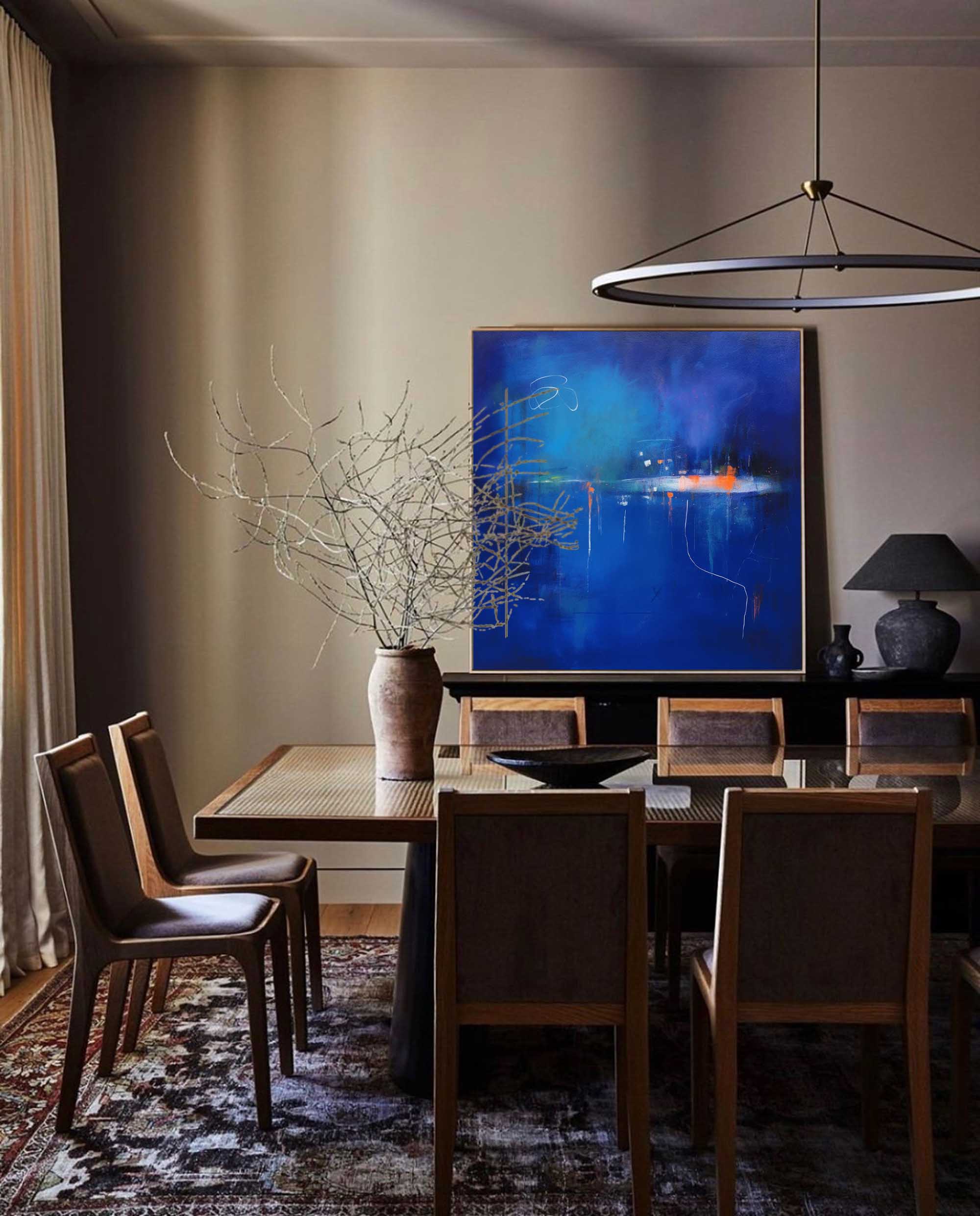 Abstract Canvas Art AB208 - Neutralighting