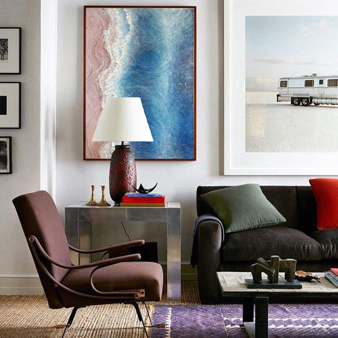 Wall Art Beach & Ocean Landscape Impasto