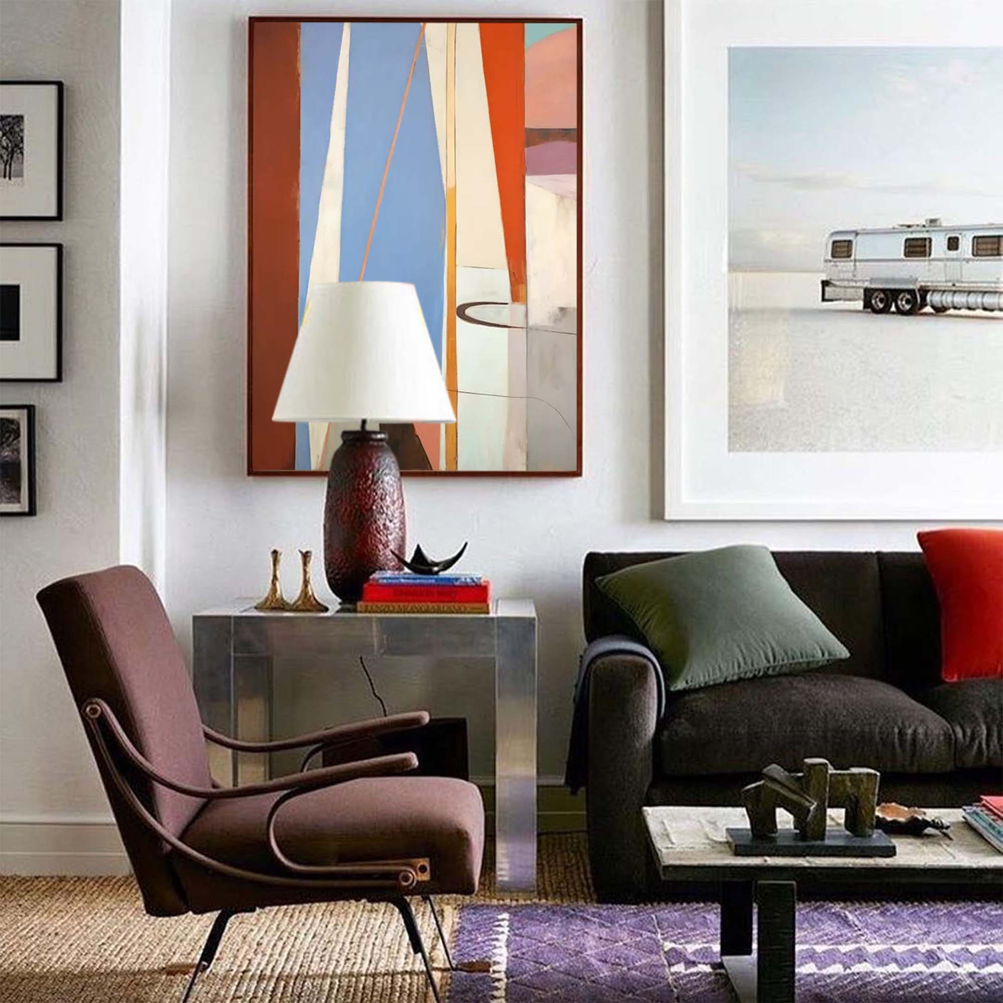 Wall Art Abstract Modern Elegant Geometric