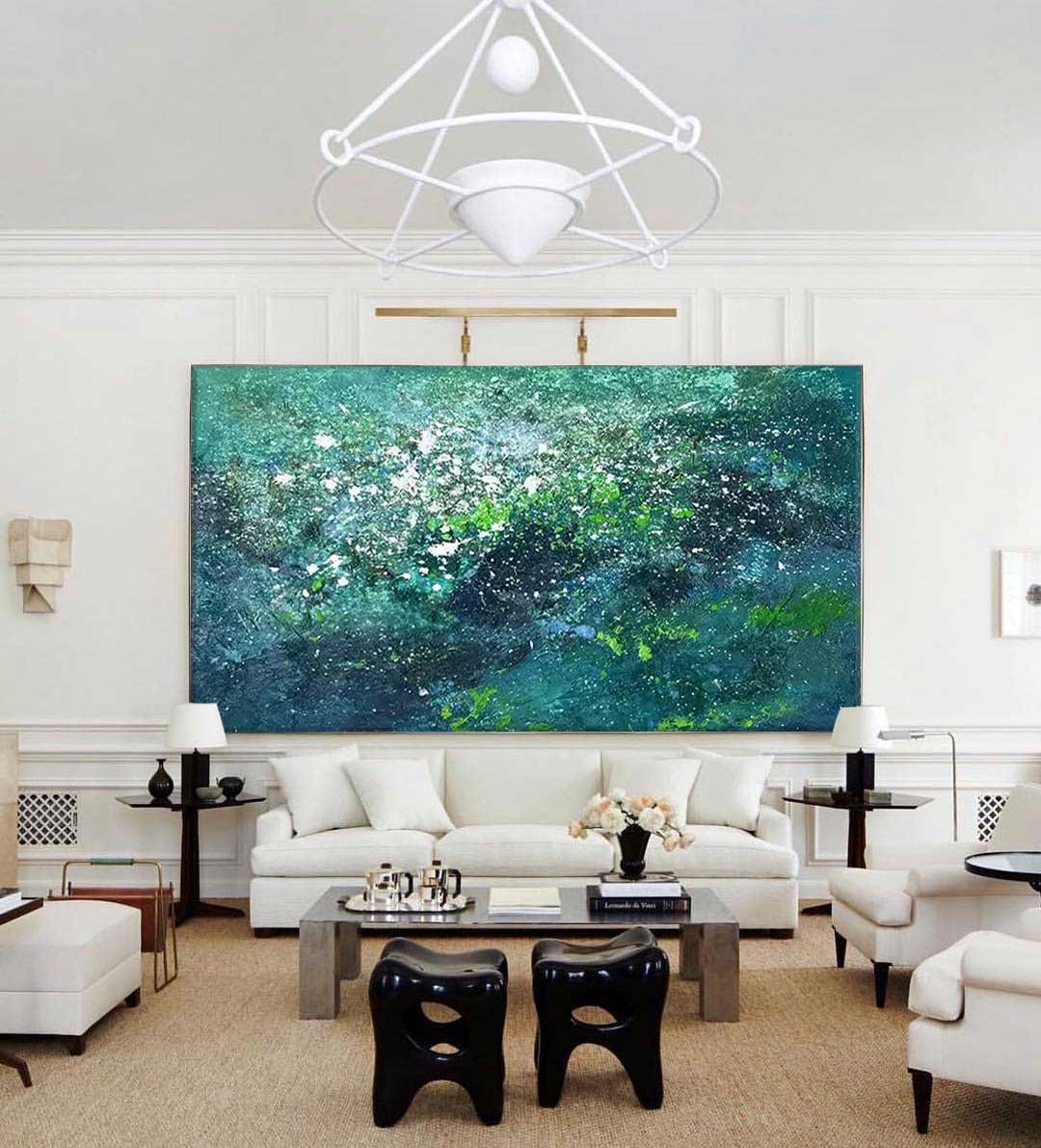 Abstract Canvas Art AB295 - Neutralighting