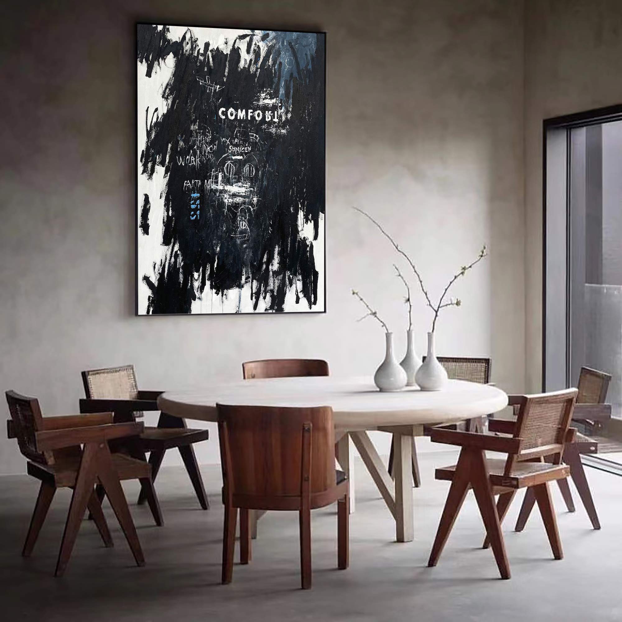 Wall Art Abstract Graffiti Contemporary