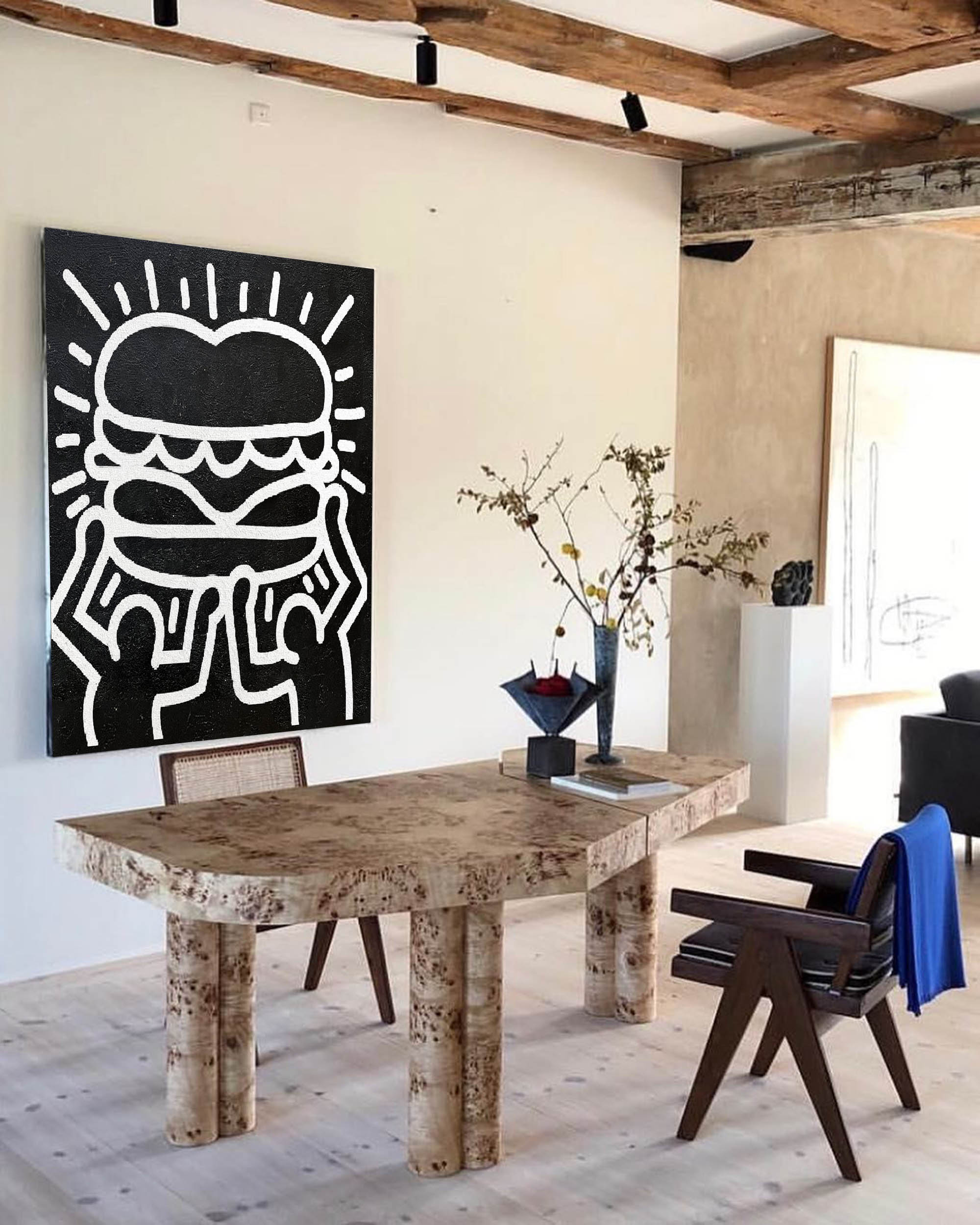 Keith Haring Style Painting KS013 - Neutralighting