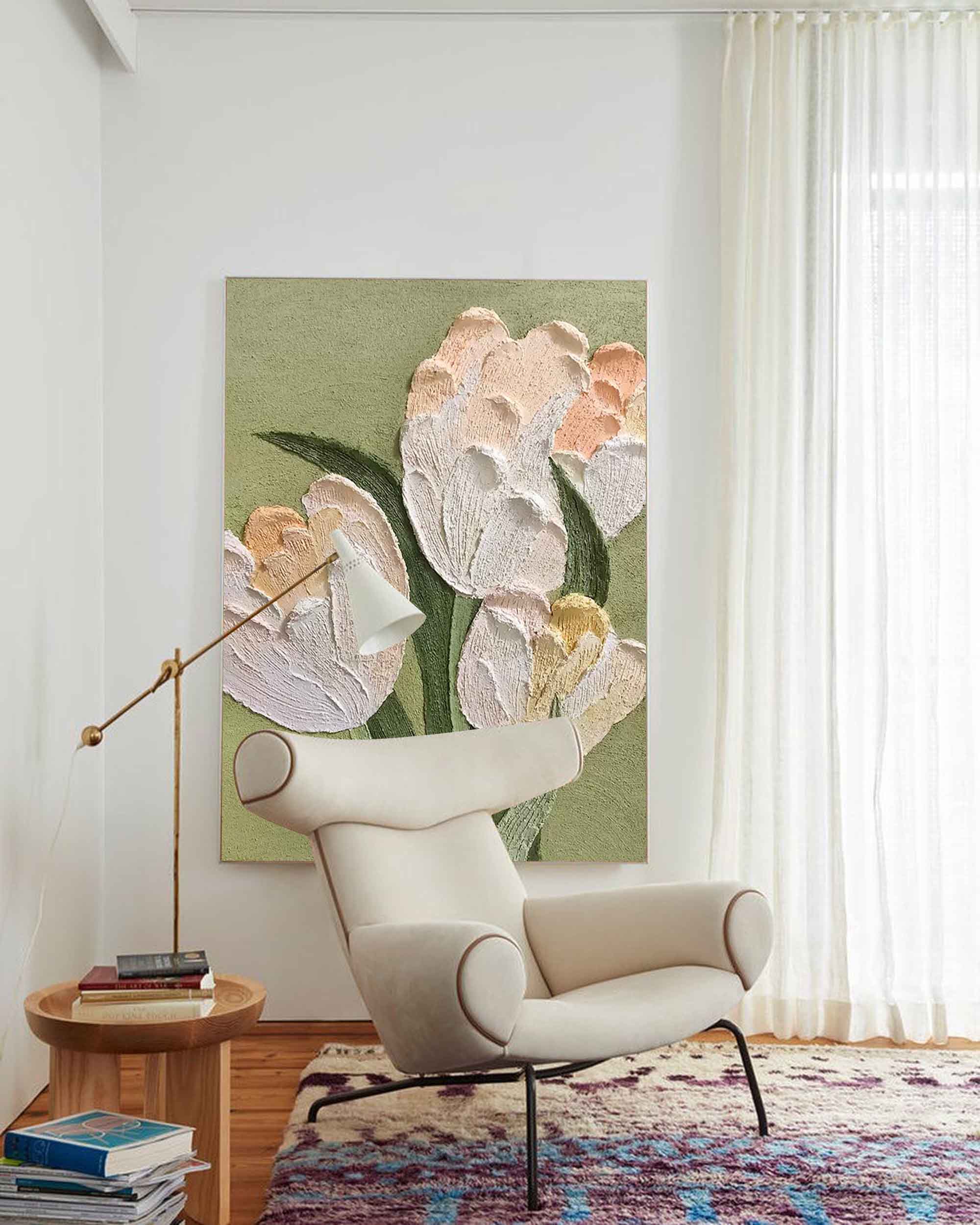 Flower Canvas Art FL011 - Neutralighting