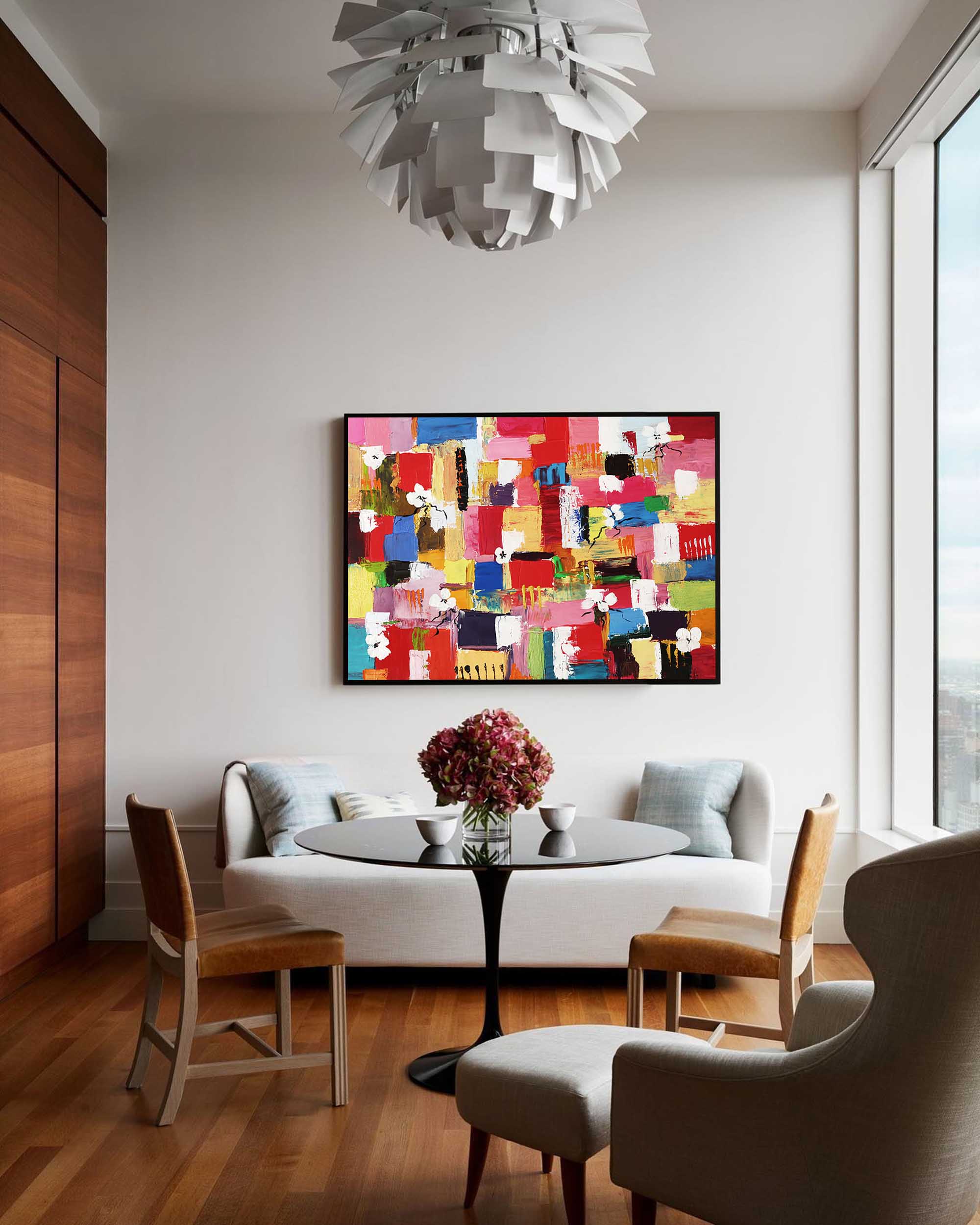 Wall Art Playful Energetic Abstract Bold