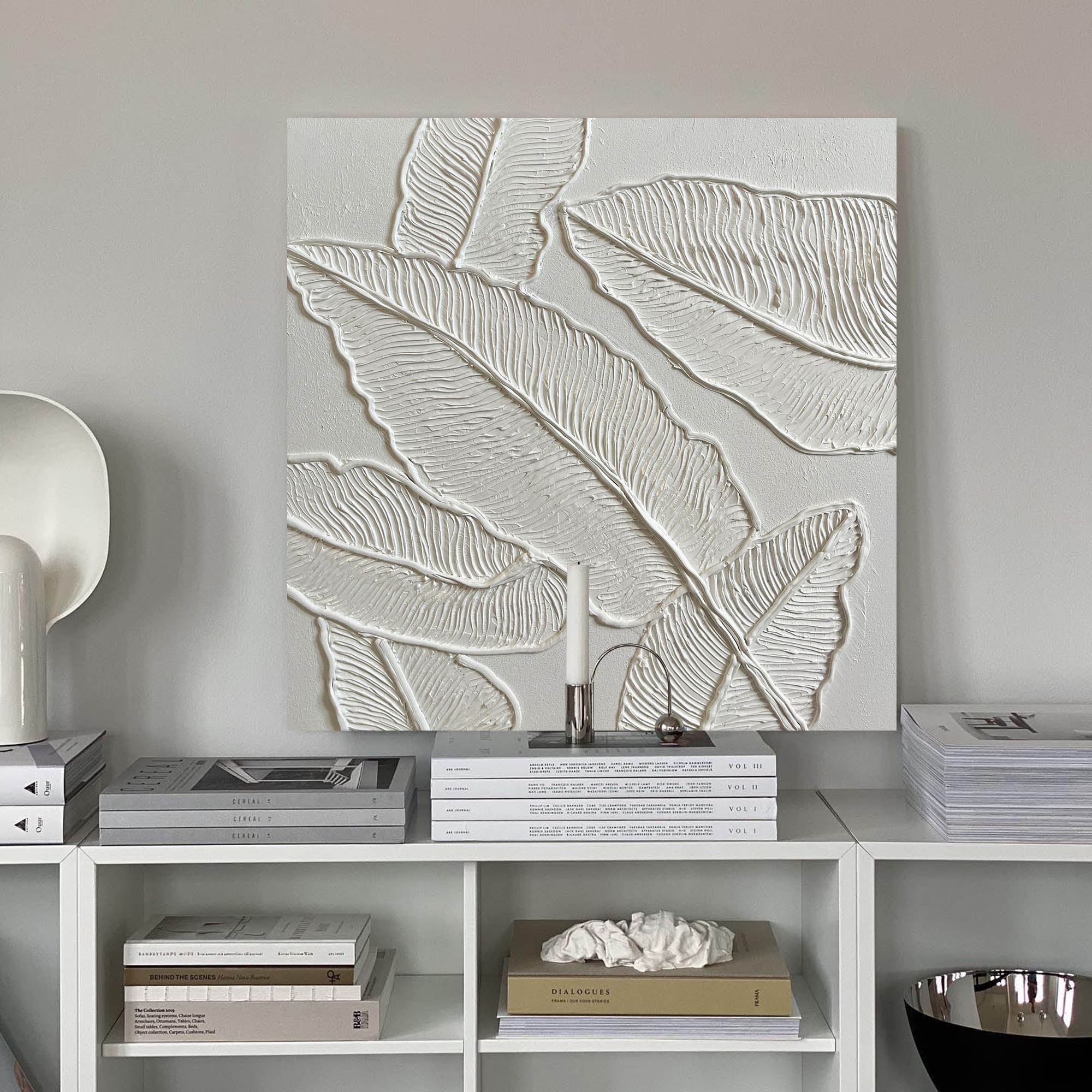 Plaster Art Texture Painting TX005 - Neutralighting