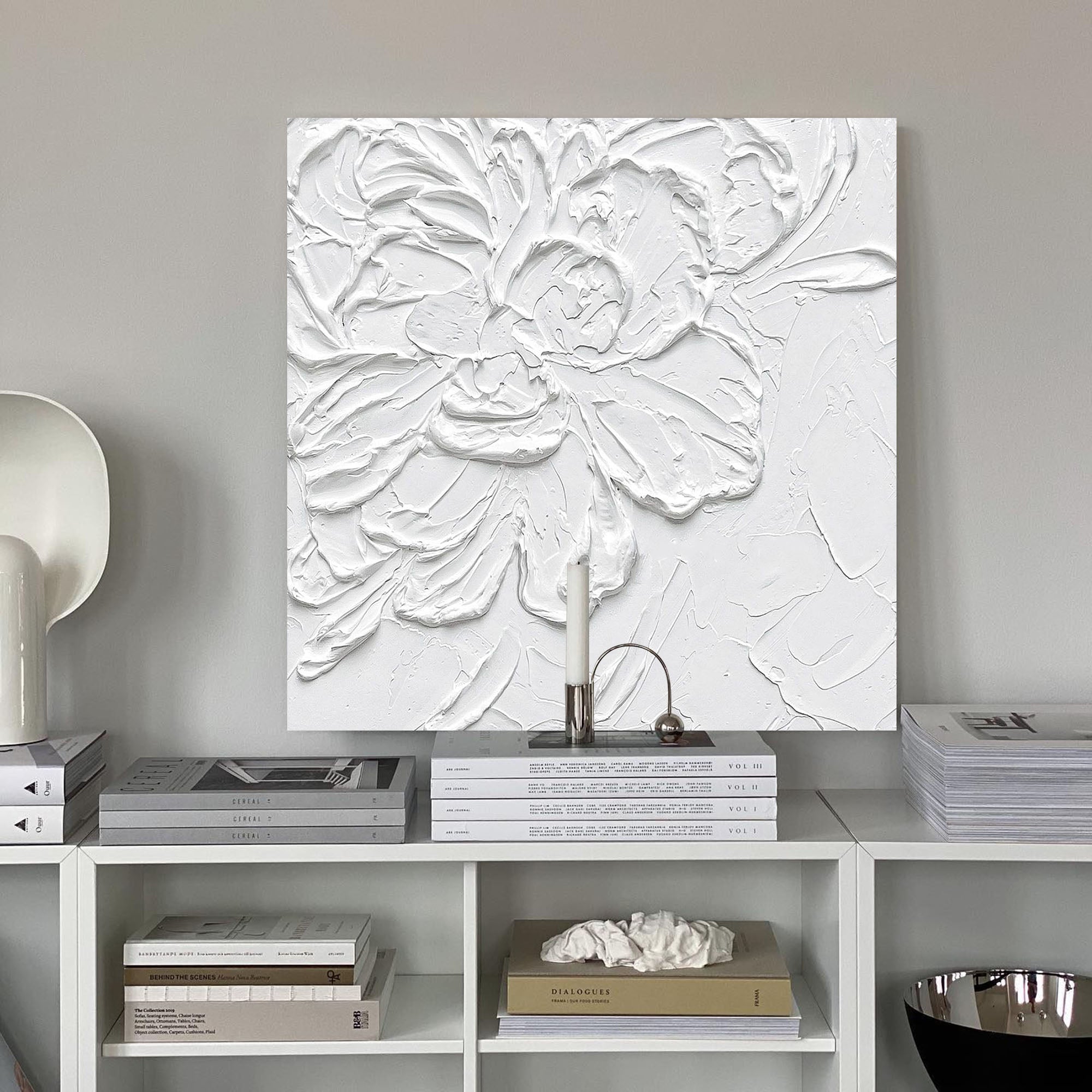 Plaster Art Texture Painting TX008 - Neutralighting