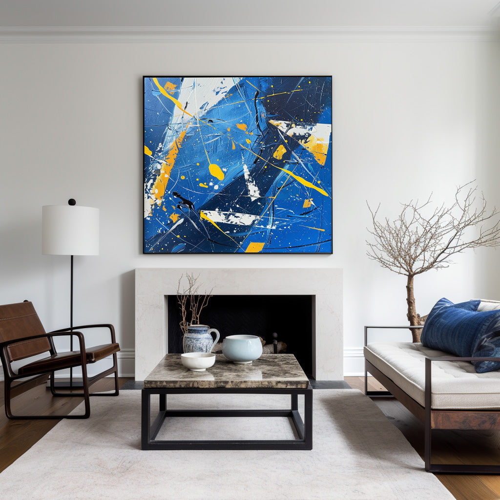Cobalt Rush Contemporary Art