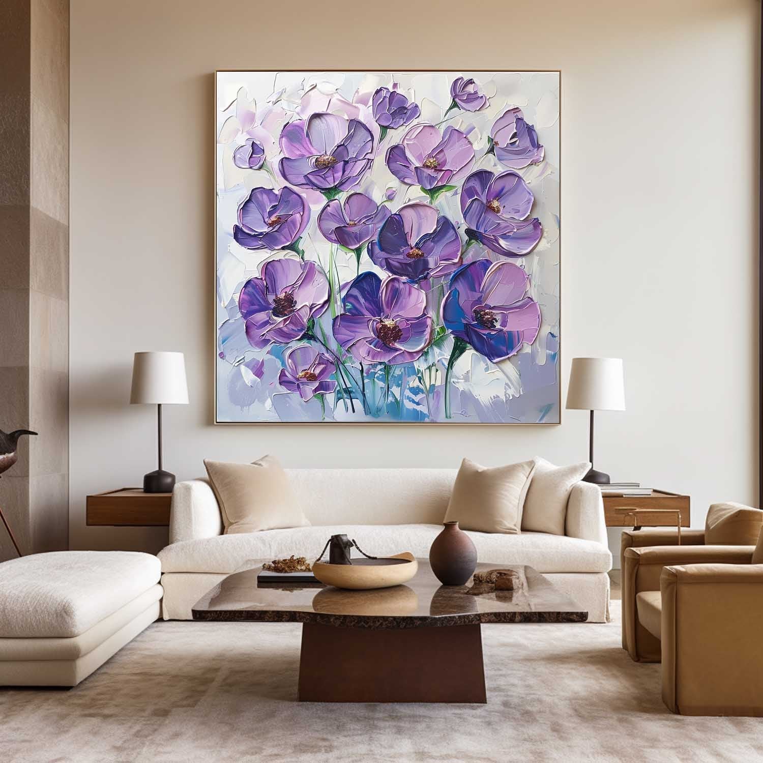 MoViolet Garden Blossoms in Blue