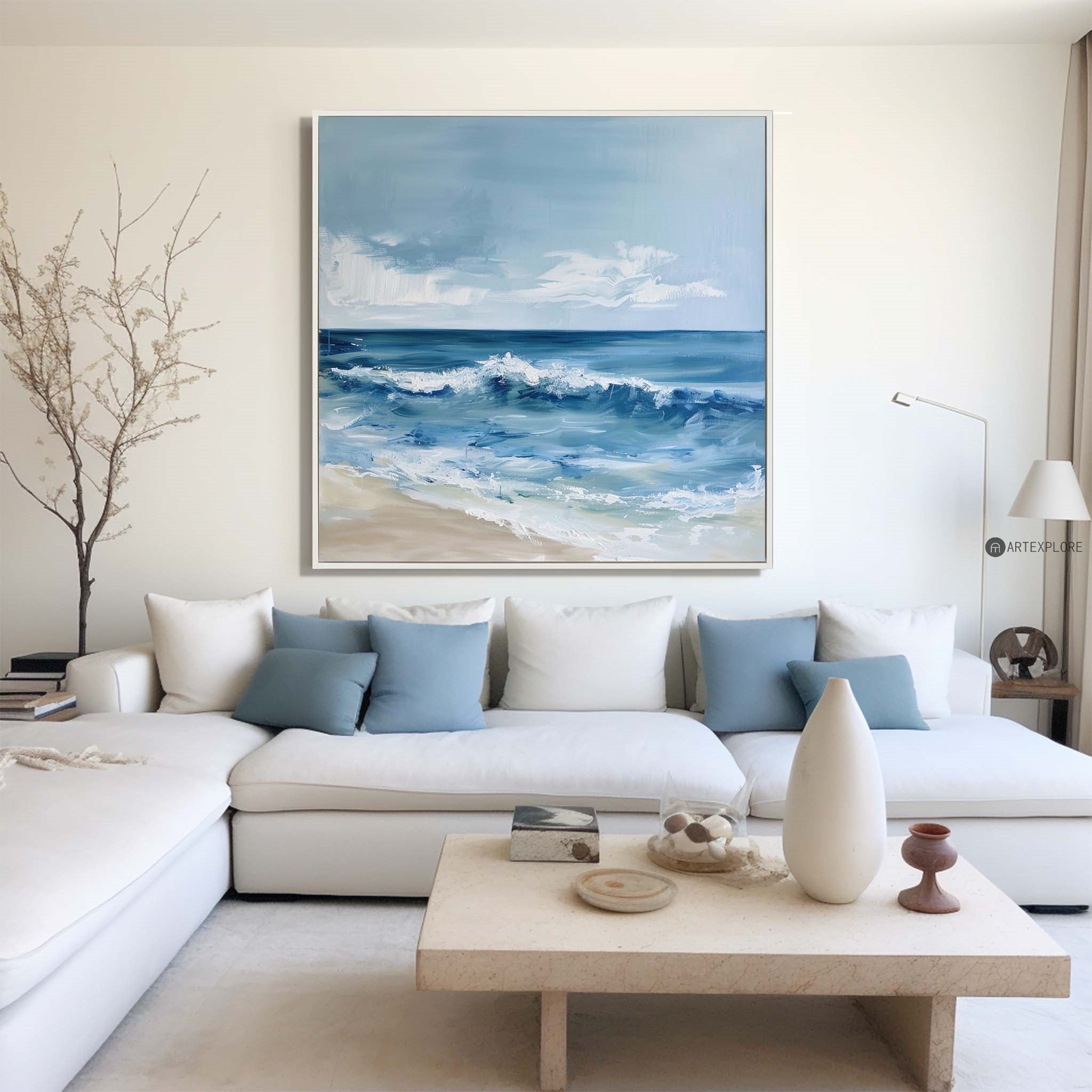 Abstract Surf Art Painting