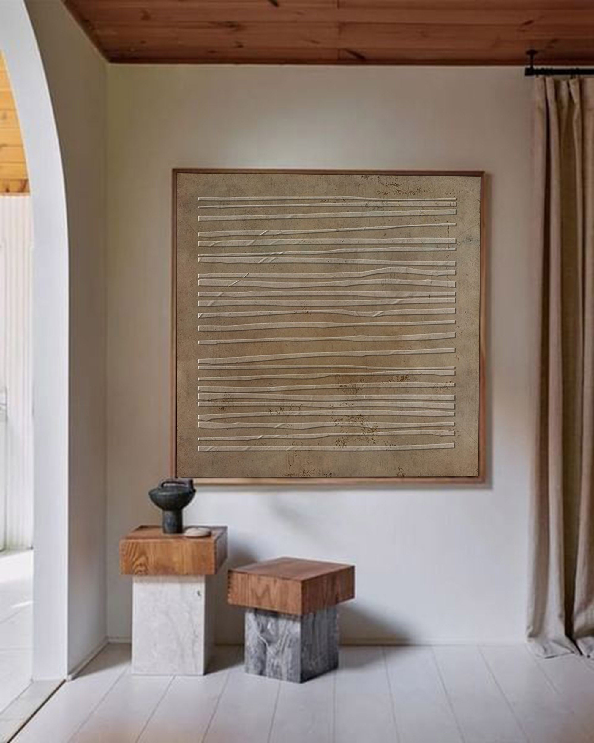 Wabi-Sabi Wall Art TX018 - Neutralighting