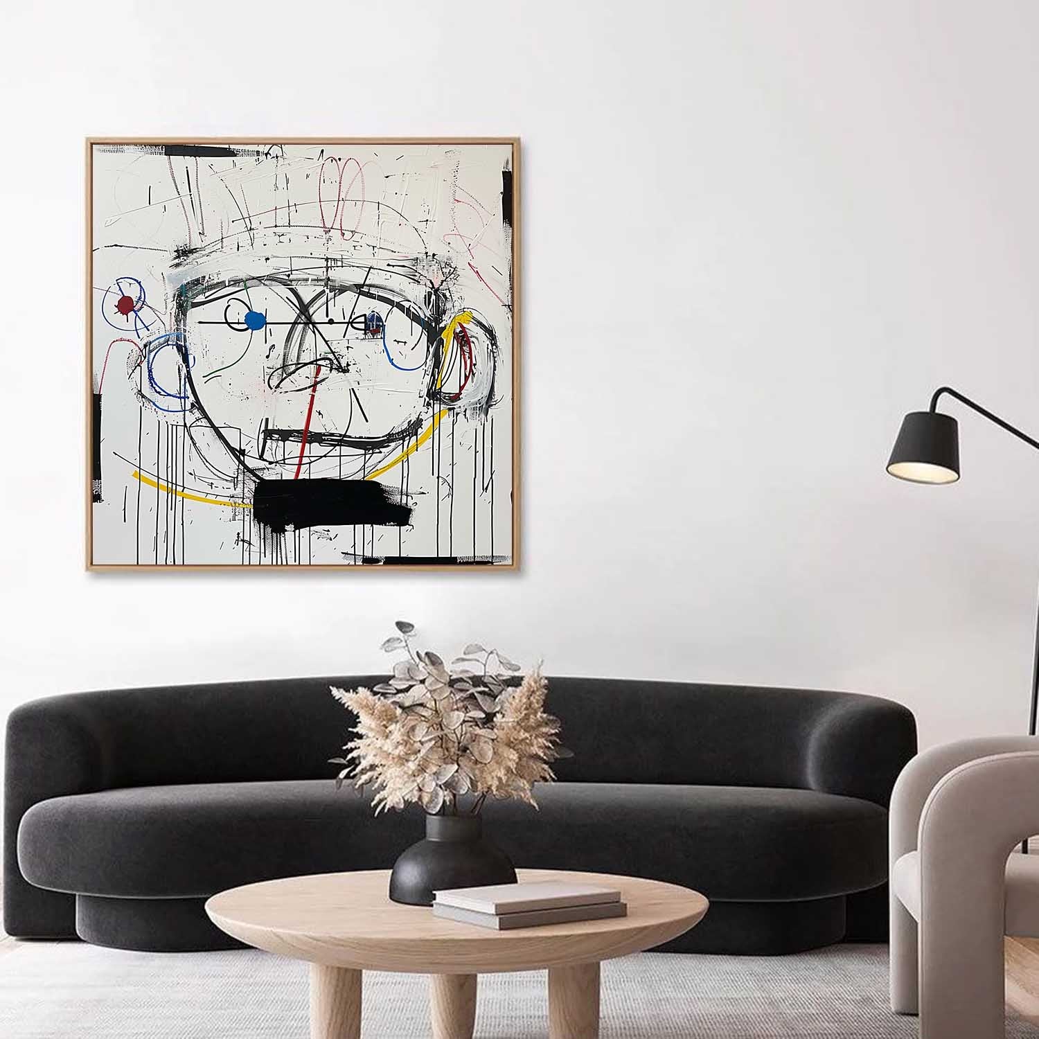 Wall Art Abstract Graffiti Figurative Dynamic Minimalist