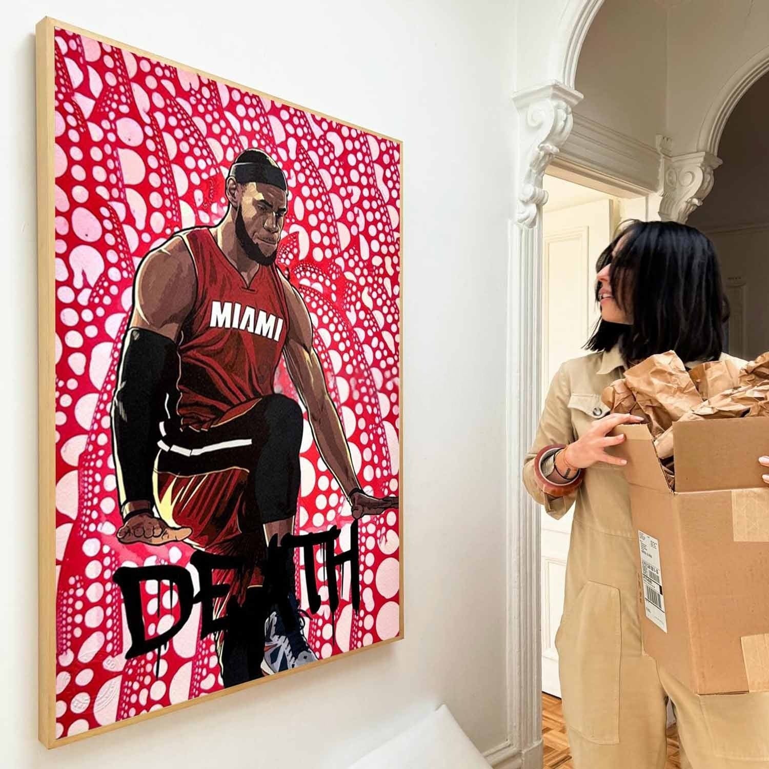 Wall Art Bold Textured Pop Culture