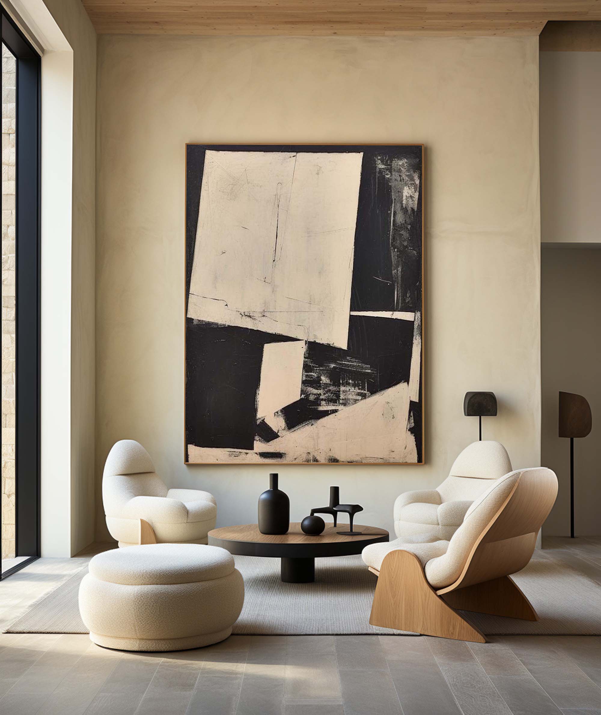 Wall Art Parchment Fragments