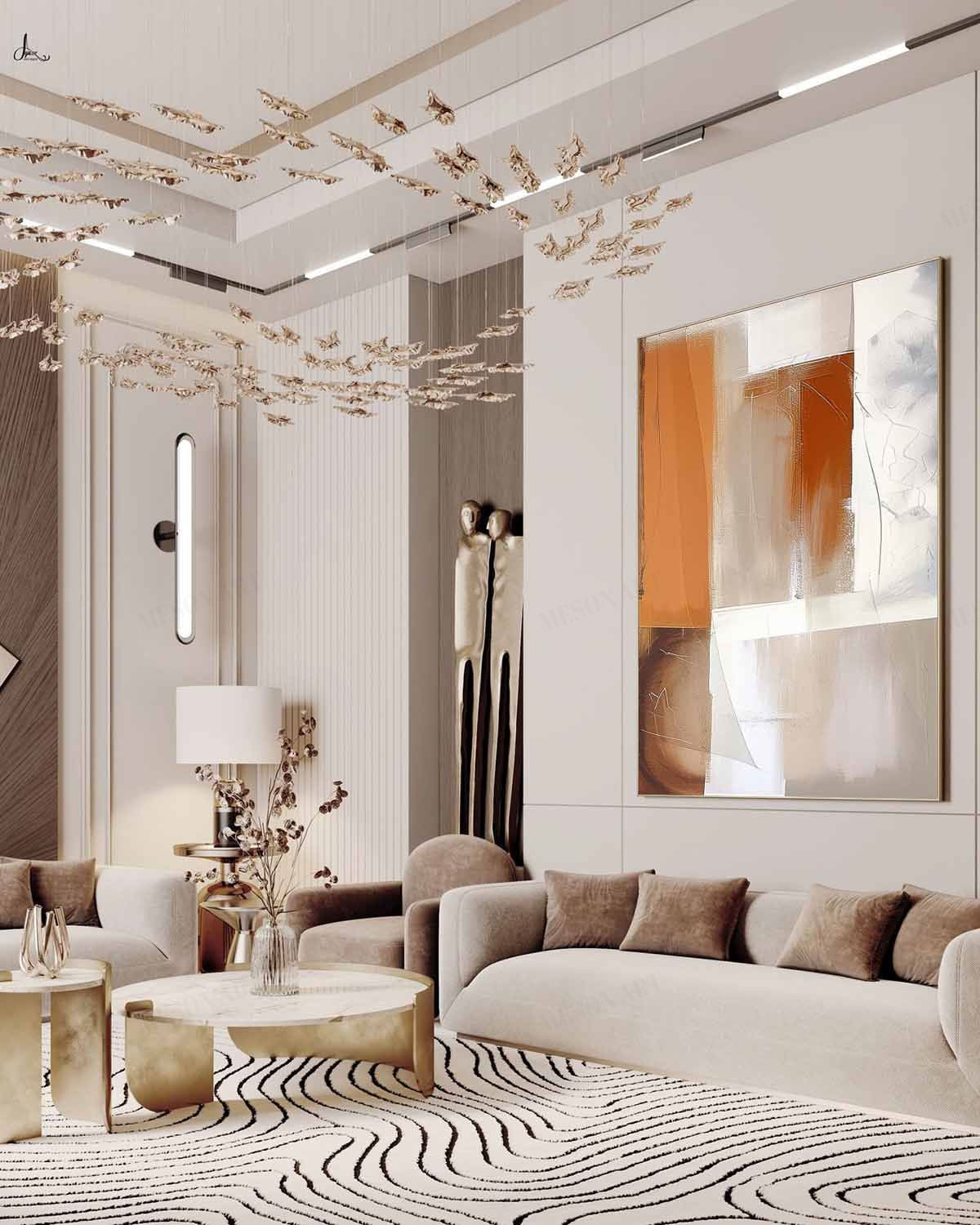 Contemporary Minimalist Art MA112 - Neutralighting