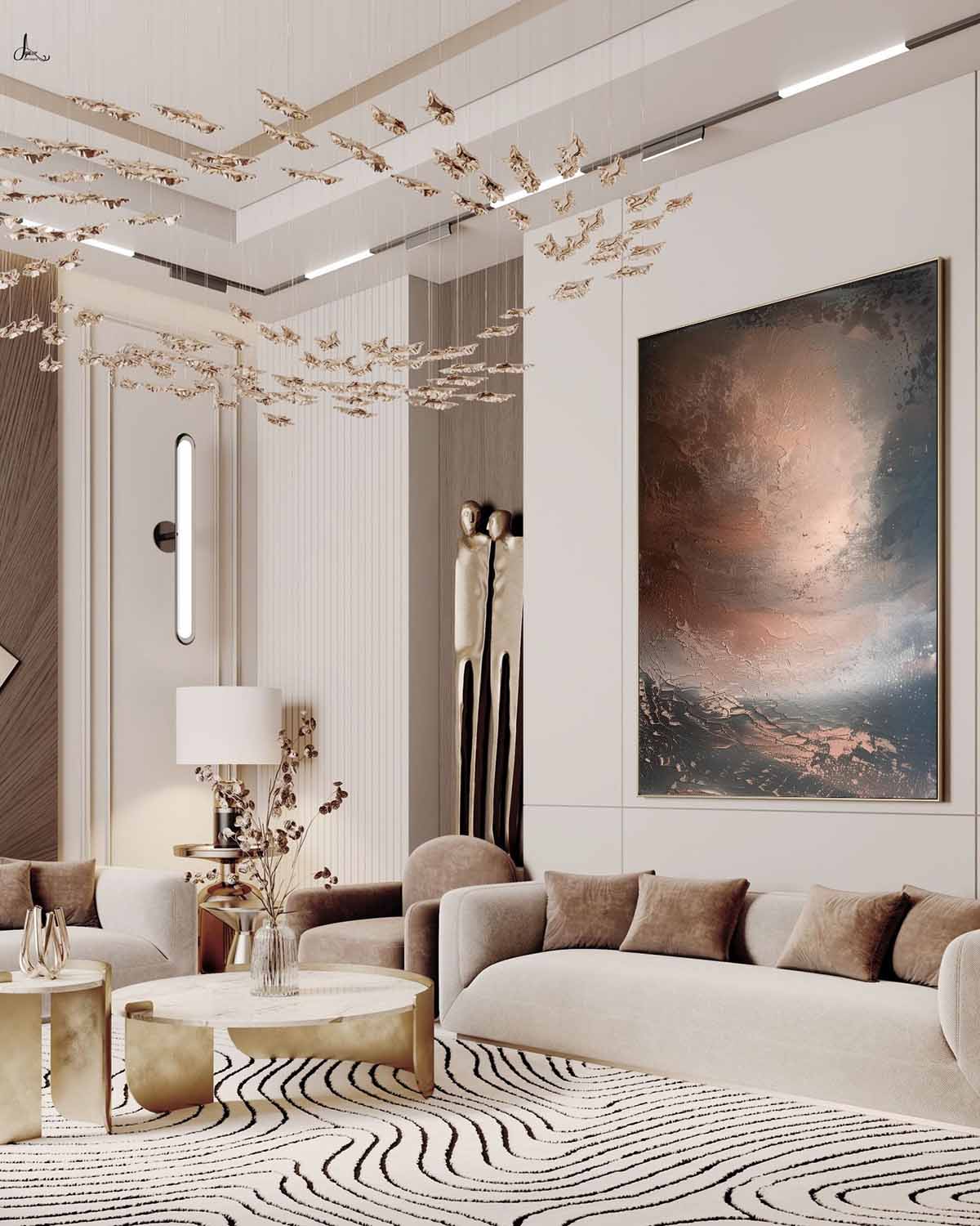 Wabi-Sabi Wall Art TX320 - Neutralighting
