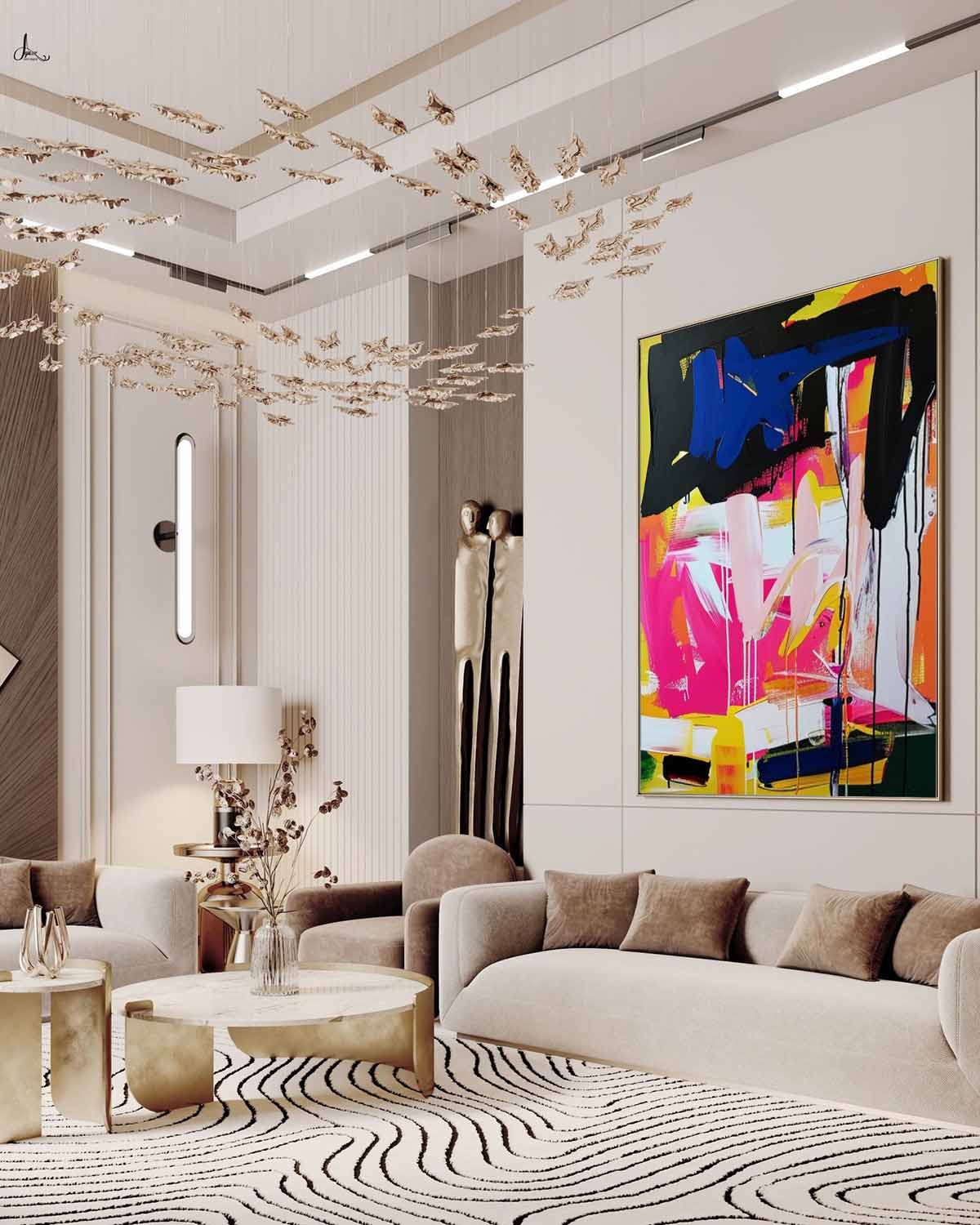 COLORFUL PAINTING #CA142 - Neutralighting