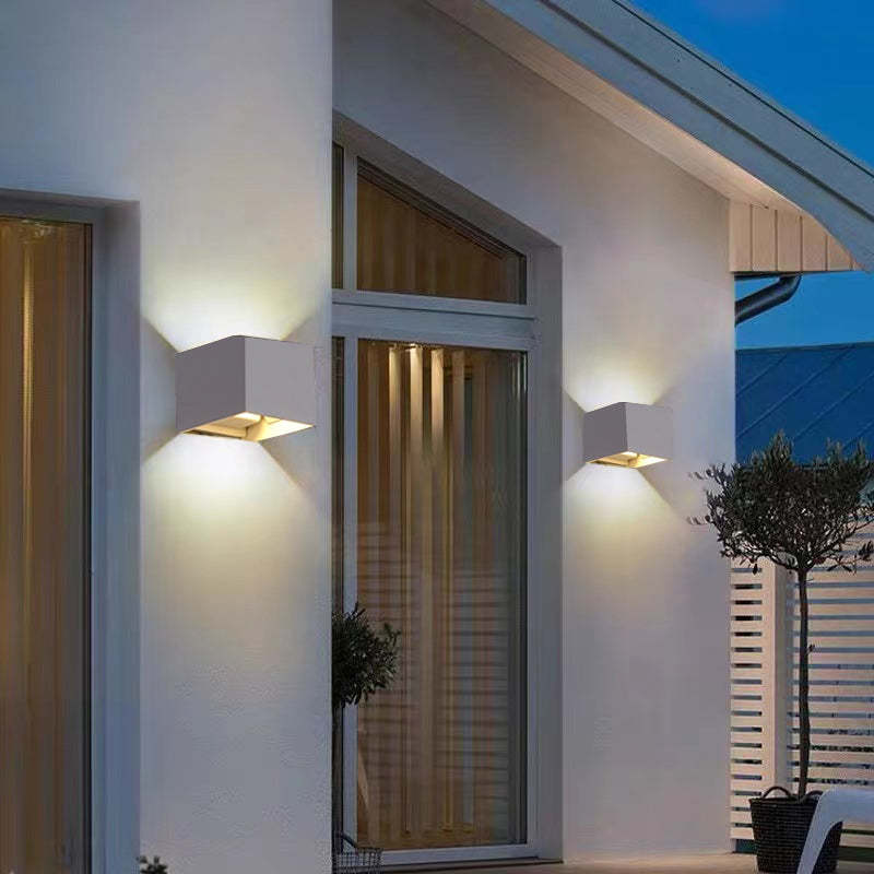 Nexu Modern Adjustable Square Outdoor Wall Lamp LED - Neutralighting