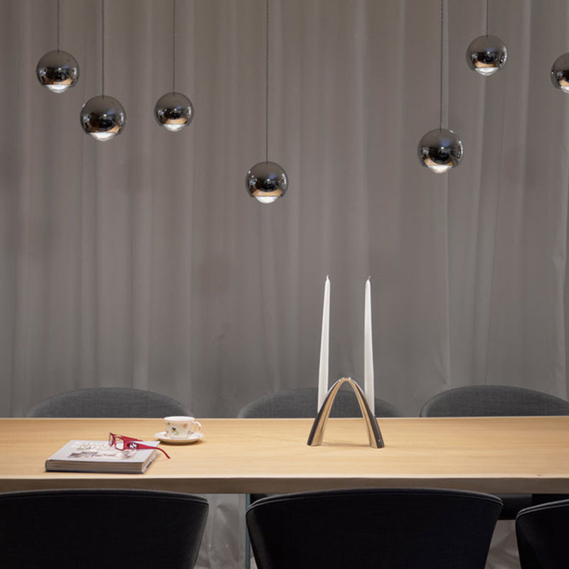 Valentina Modern Lustrous Golden Metal Ball Pendant Light - Neutralighting