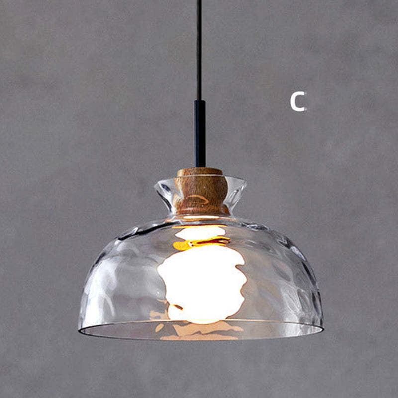 Arisha Minimalist Geometric Glass Pendant Light, Dining Room - Neutralighting