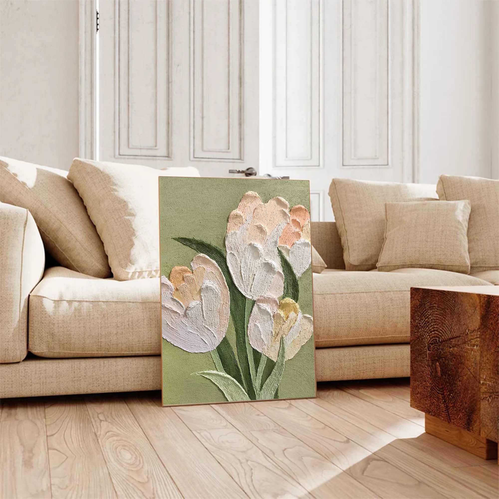 Flower Canvas Art FL011 - Neutralighting