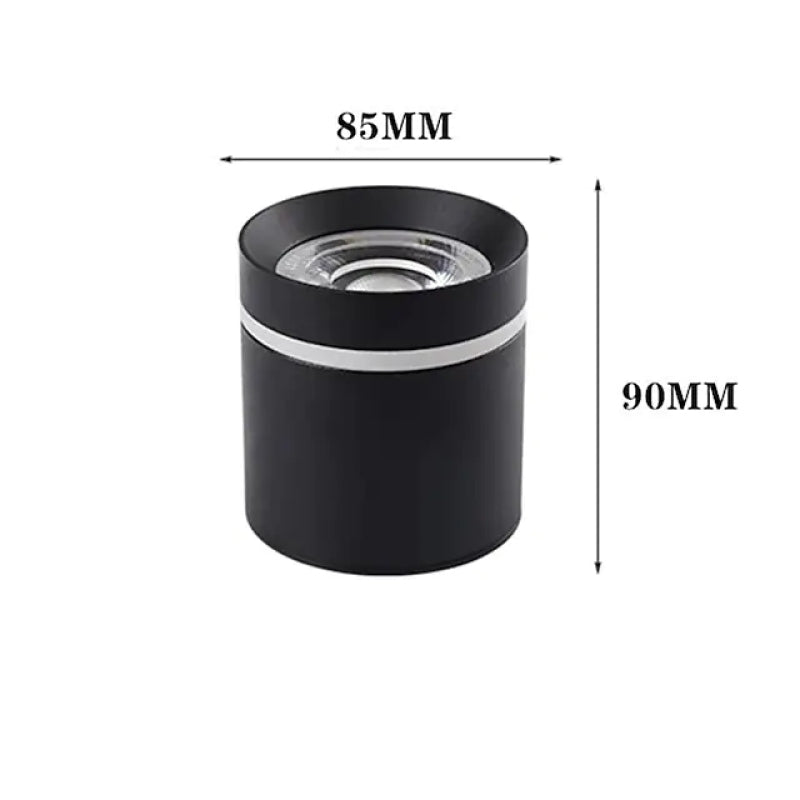 Aria Ceiling Light Mini Modern, White/Black, Bedroom/Living Room - Neutralighting