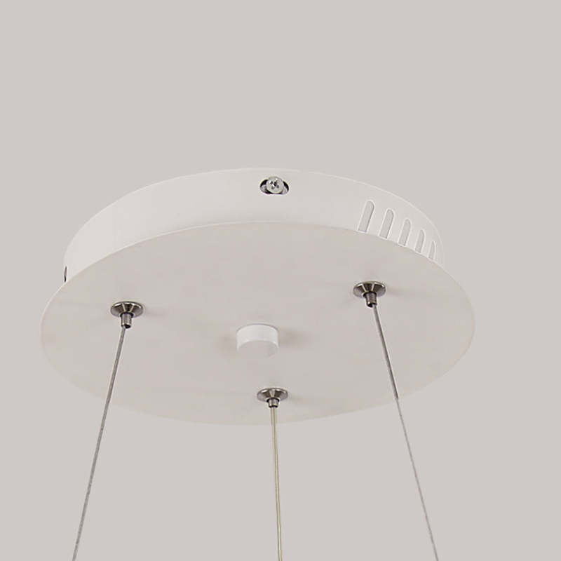 Muto Modern Ring Wood Pendant Light - Neutralighting