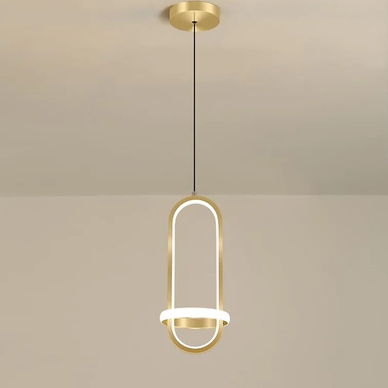 Arisha Modern Minimalist LED Ring Pendant Light Bedsides - Neutralighting