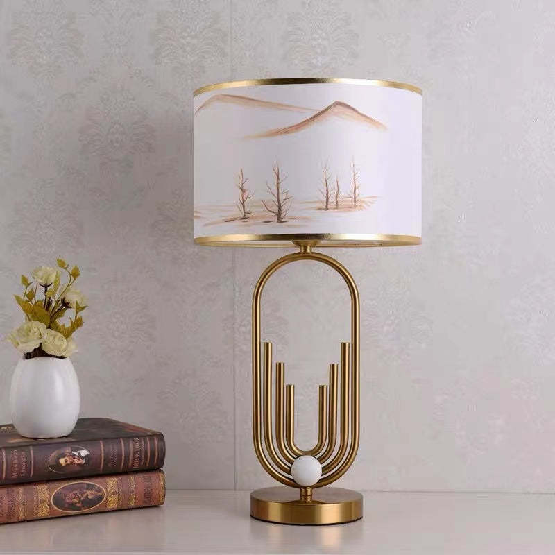 Freja Artistic Table Lamp Floor Lamp Bedside Desk Light For Bedroom - Neutralighting