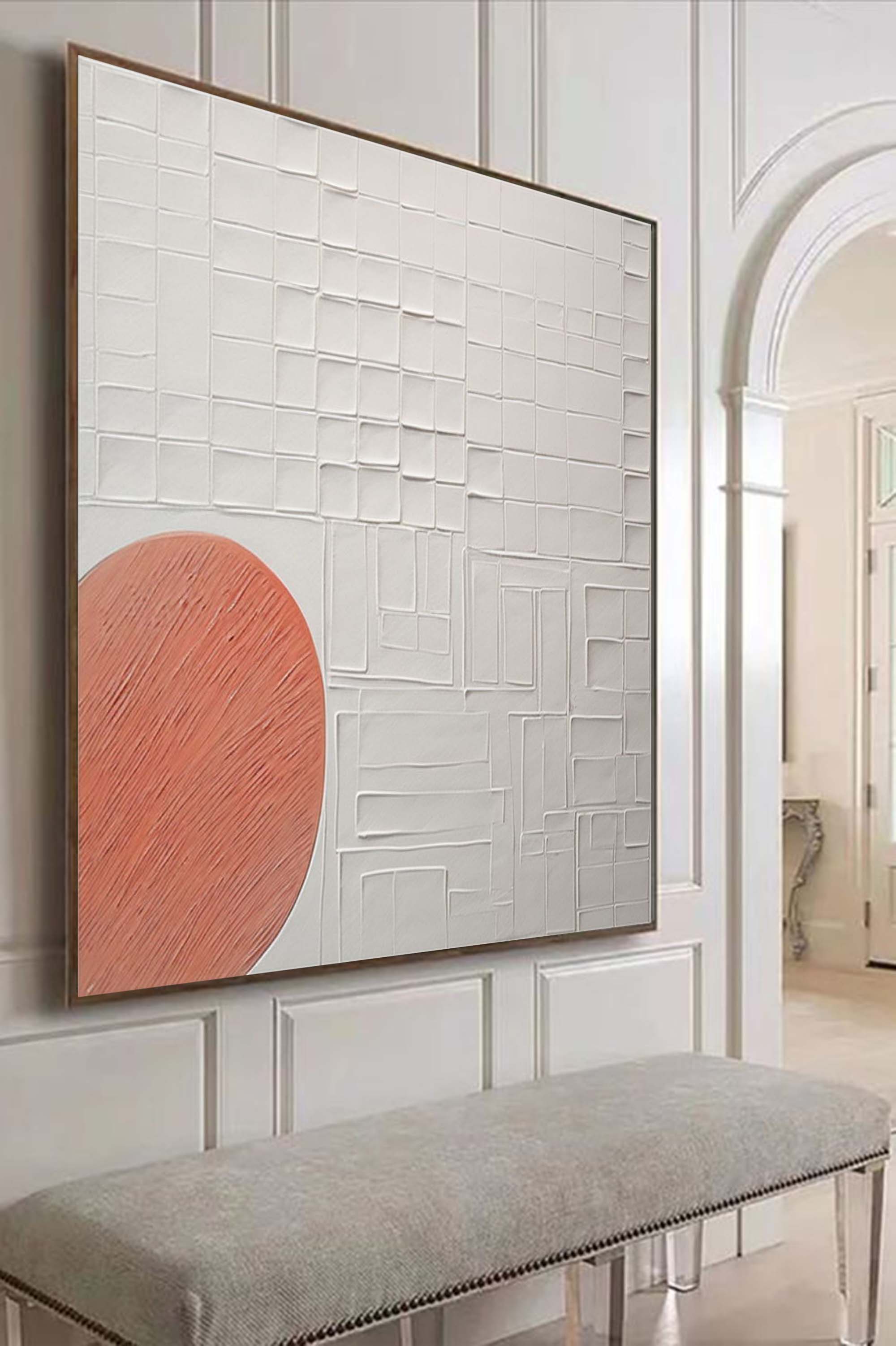 Plaster Art Texture Painting SG248 - Neutralighting
