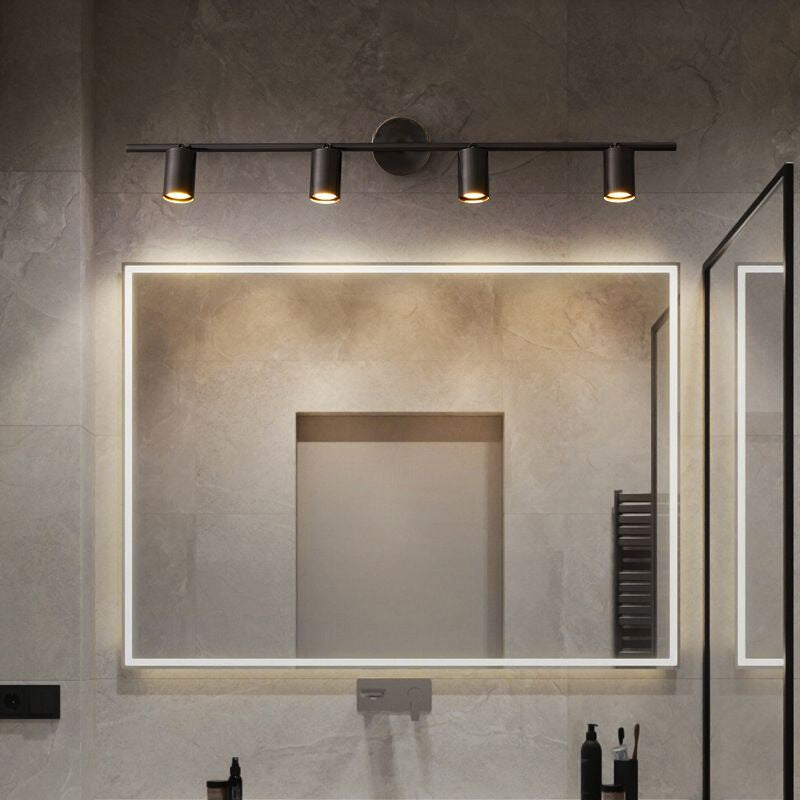 Griv Modern Cylinder Rotatable Spotlight Wall Lamp Brass - Neutralighting