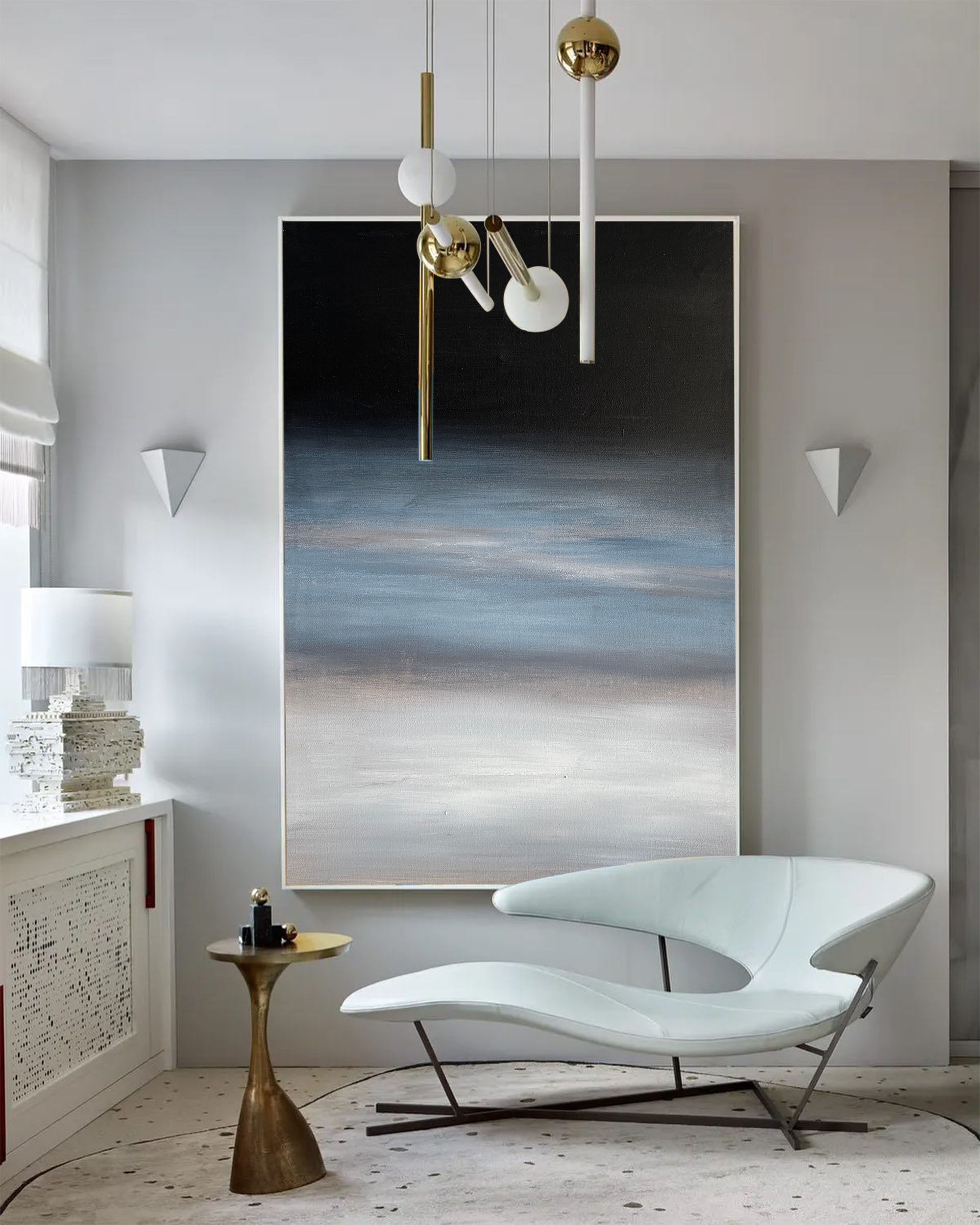 Modern Abstract Painting ABAV254 - Neutralighting
