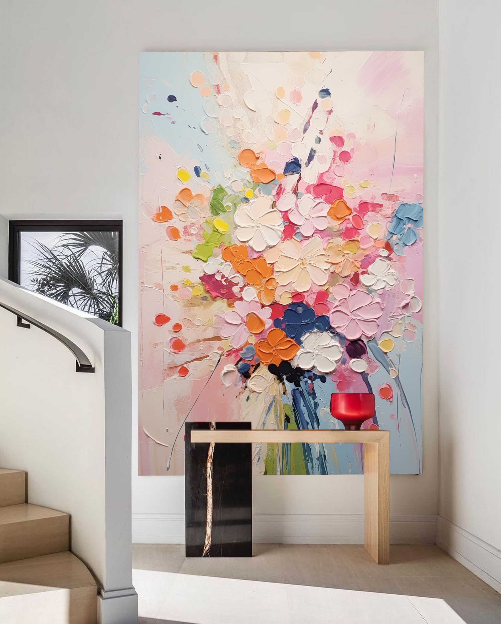 Abstract Canvas Art AB217 - Neutralighting