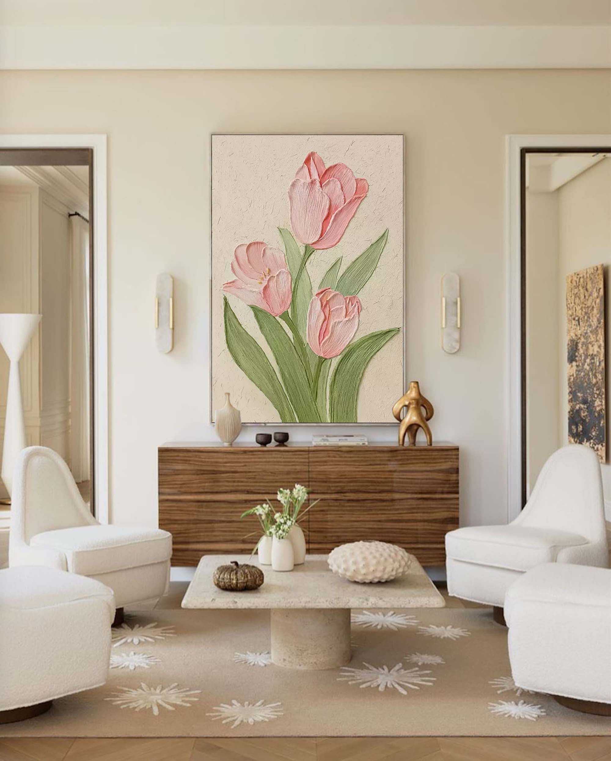 Flower Canvas Art FL012 - Neutralighting