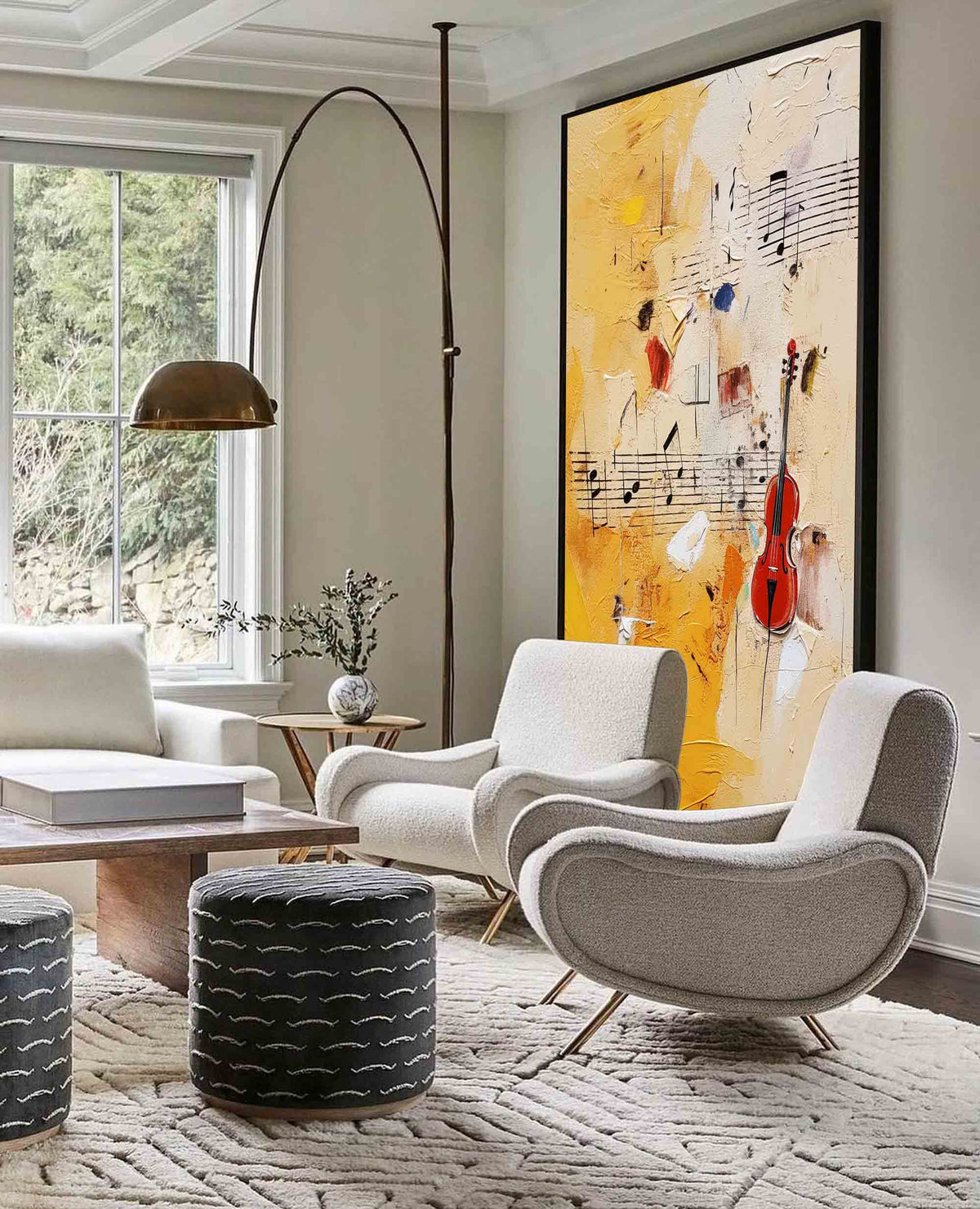 Abstract Canvas Art #AB155