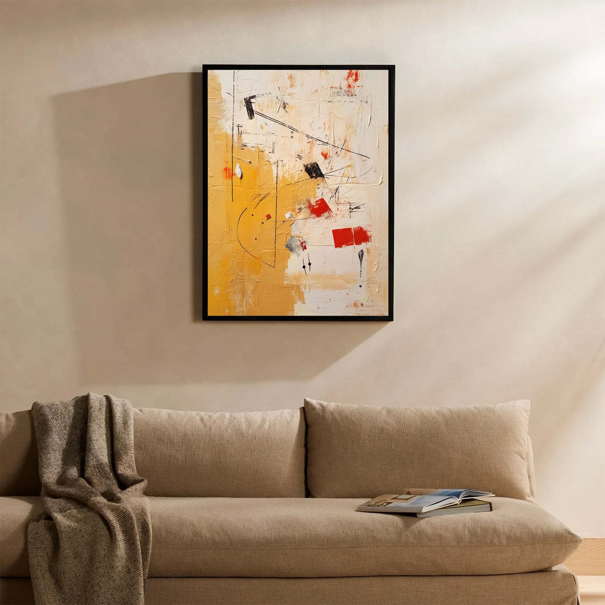 Abstract Canvas Art #AB151