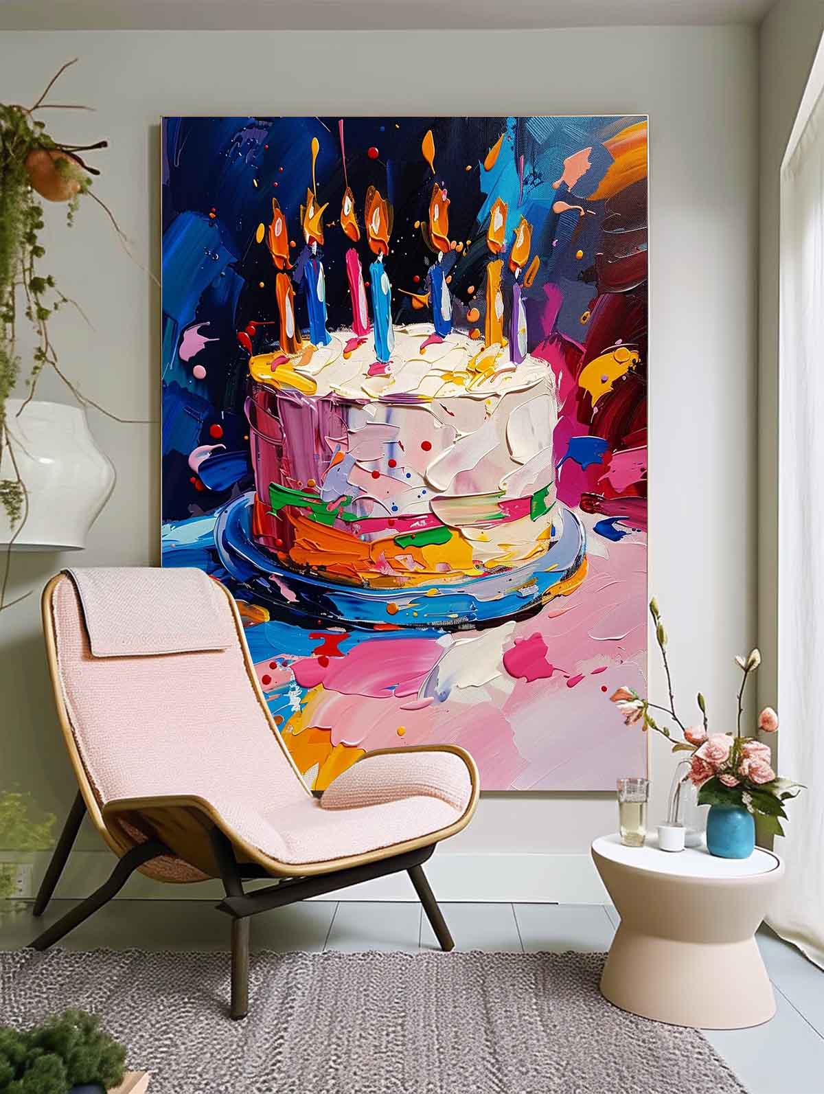 Wall Art Modern Abstract Cartoon Cute