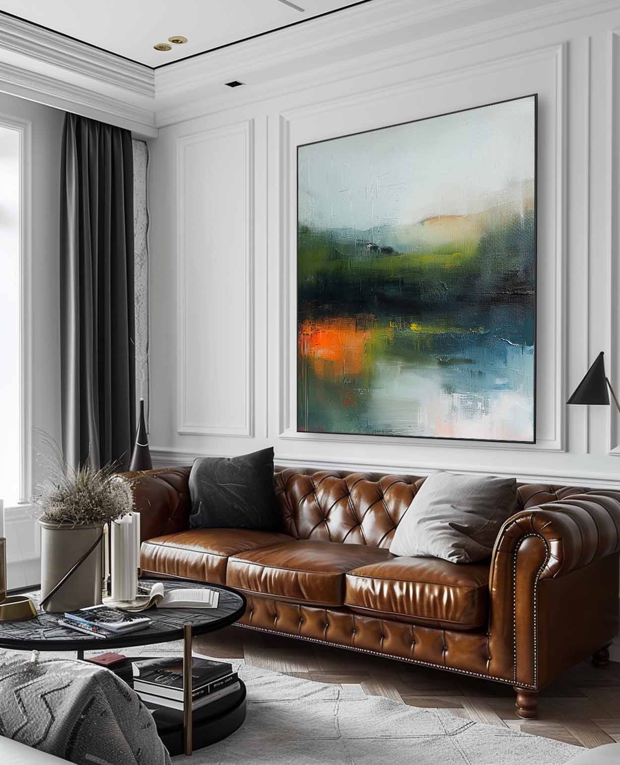 Wall Art Abstract Natural Impasto Landscape Modern