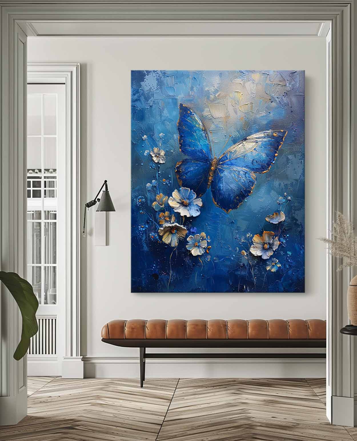 Wall Art Impasto Animal Butterfly Expressionist