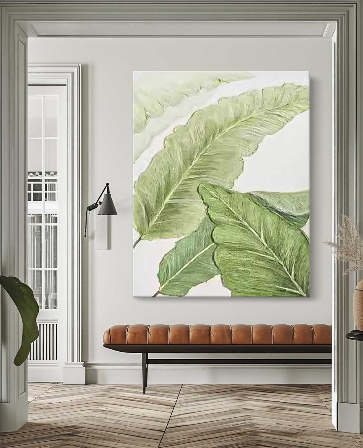 Wall Art Flower Leaf Still Life Nature Decor