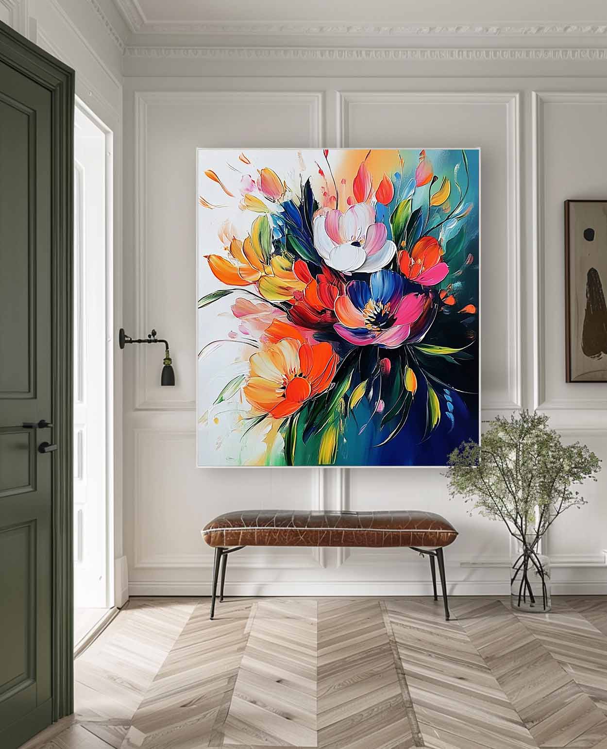 Flower Canvas Art FL204 - Neutralighting